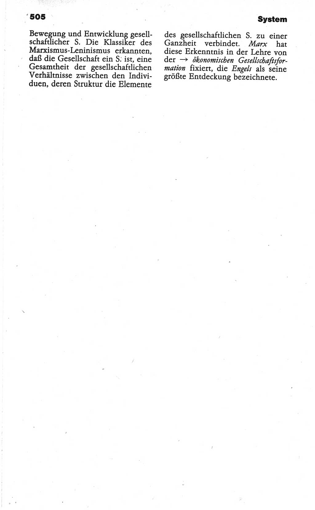 Wörterbuch der marxistisch-leninistischen Philosophie [Deutsche Demokratische Republik (DDR)] 1986, Seite 505 (Wb. ML Phil. DDR 1986, S. 505)