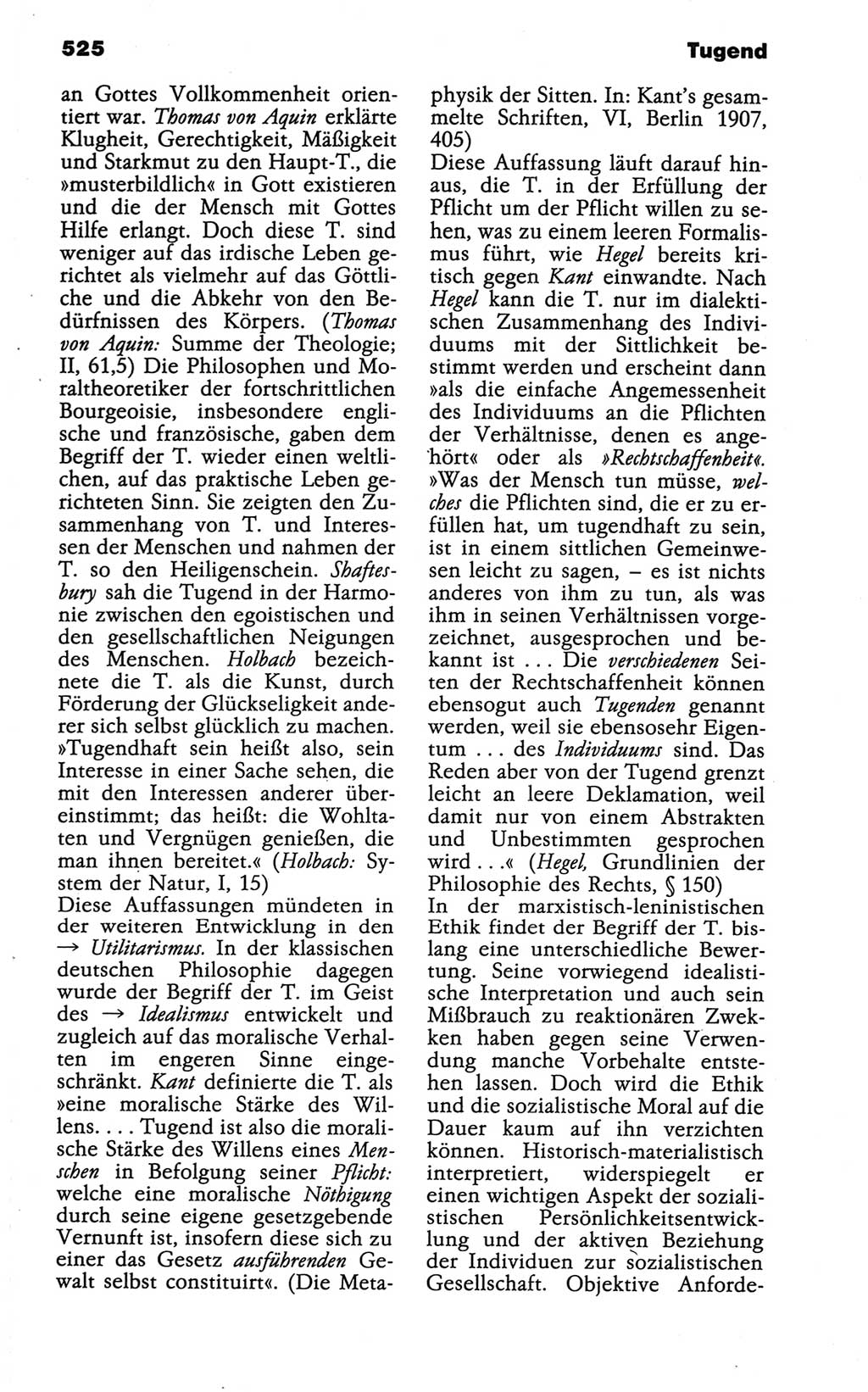 Wörterbuch der marxistisch-leninistischen Philosophie [Deutsche Demokratische Republik (DDR)] 1986, Seite 525 (Wb. ML Phil. DDR 1986, S. 525)