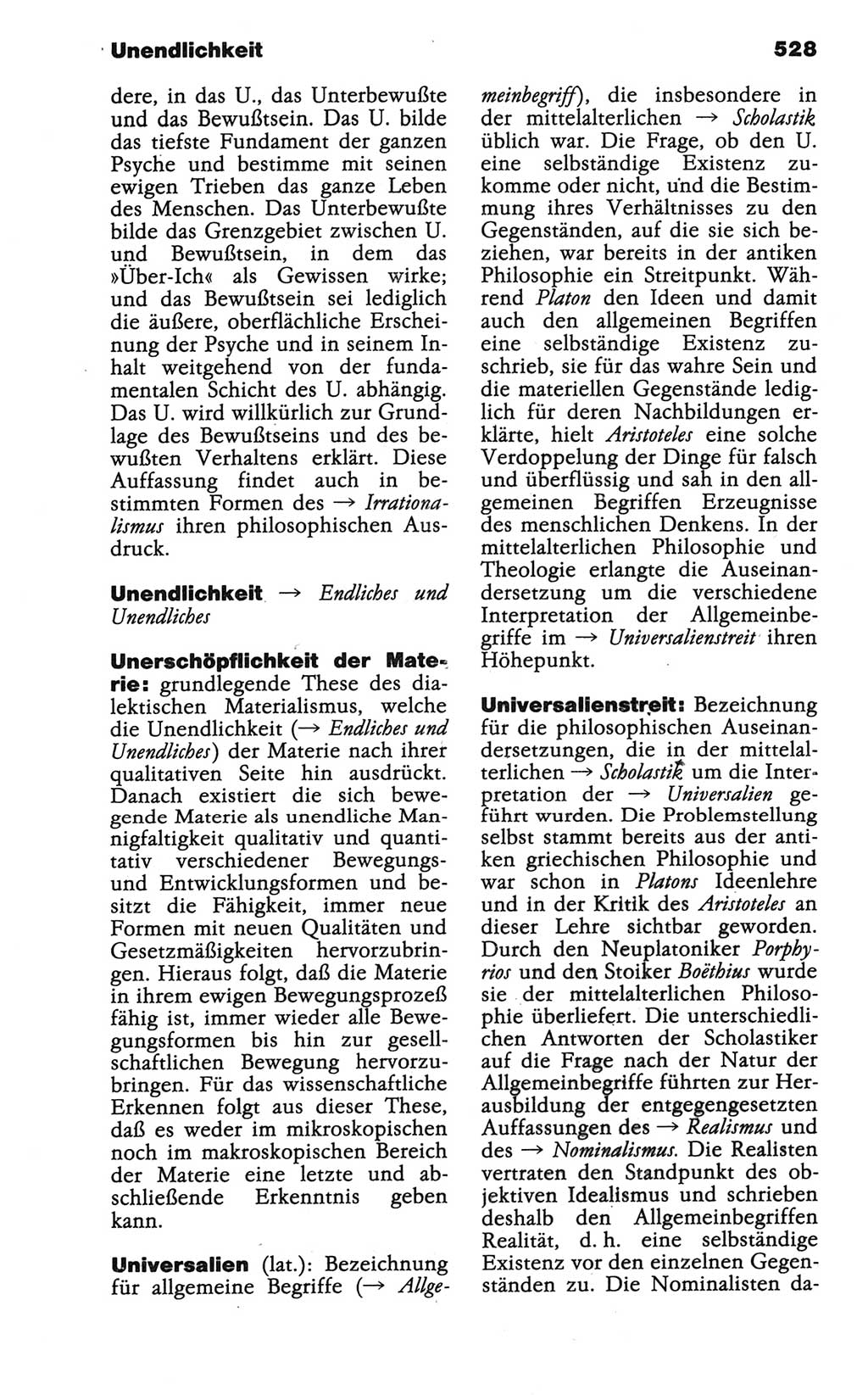 Wörterbuch der marxistisch-leninistischen Philosophie [Deutsche Demokratische Republik (DDR)] 1986, Seite 528 (Wb. ML Phil. DDR 1986, S. 528)