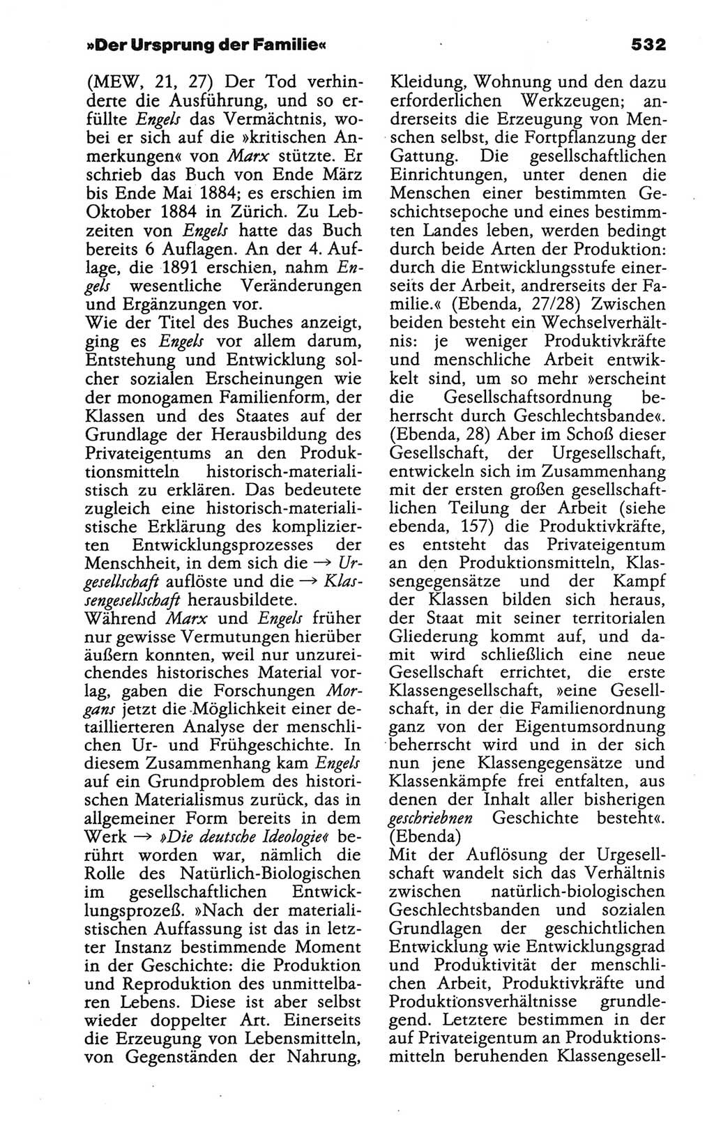 Wörterbuch der marxistisch-leninistischen Philosophie [Deutsche Demokratische Republik (DDR)] 1986, Seite 532 (Wb. ML Phil. DDR 1986, S. 532)