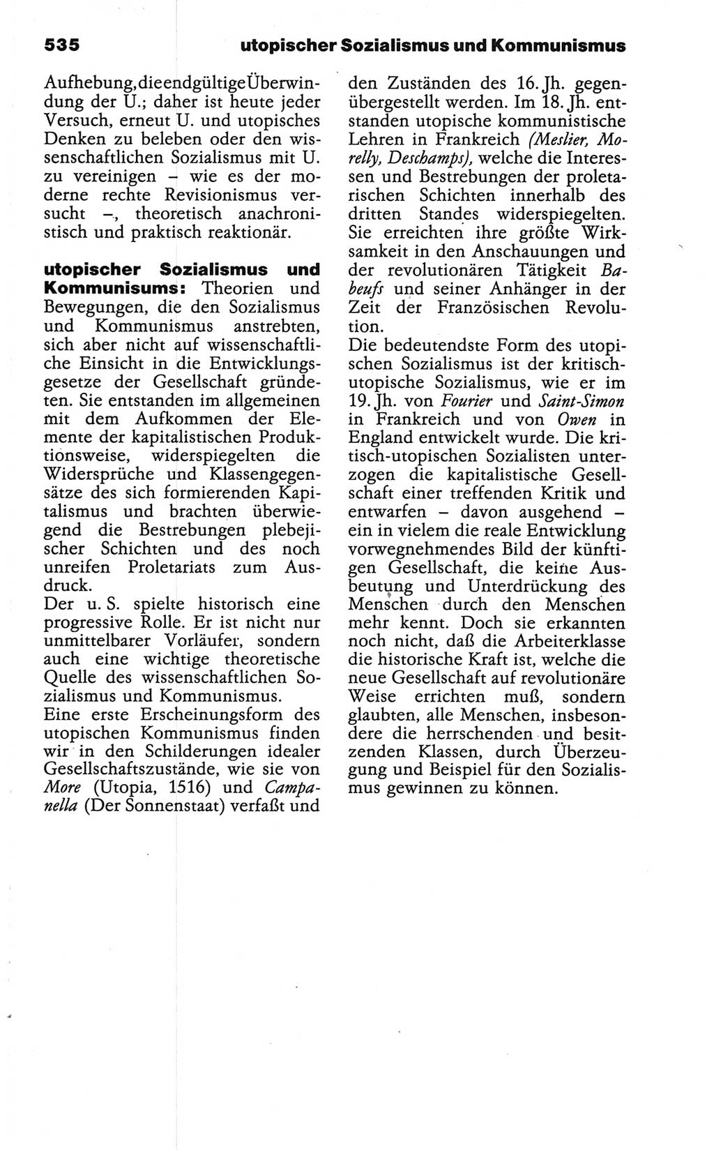 Wörterbuch der marxistisch-leninistischen Philosophie [Deutsche Demokratische Republik (DDR)] 1986, Seite 535 (Wb. ML Phil. DDR 1986, S. 535)