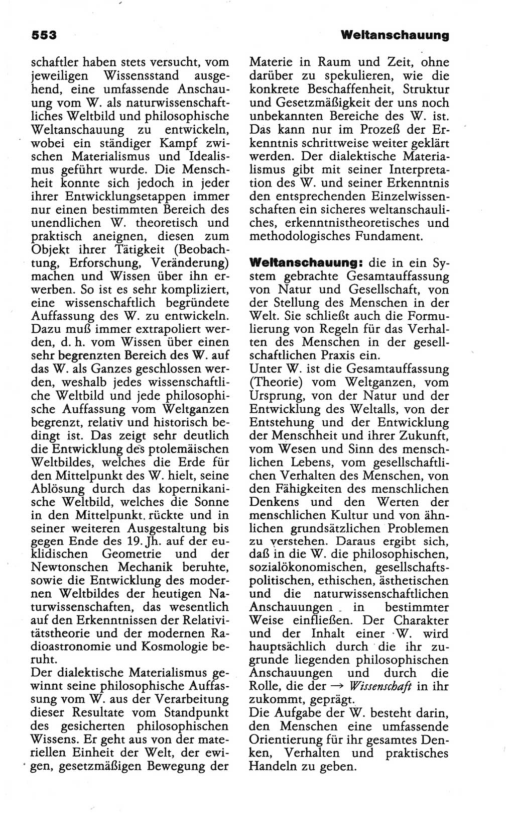 Wörterbuch der marxistisch-leninistischen Philosophie [Deutsche Demokratische Republik (DDR)] 1986, Seite 553 (Wb. ML Phil. DDR 1986, S. 553)