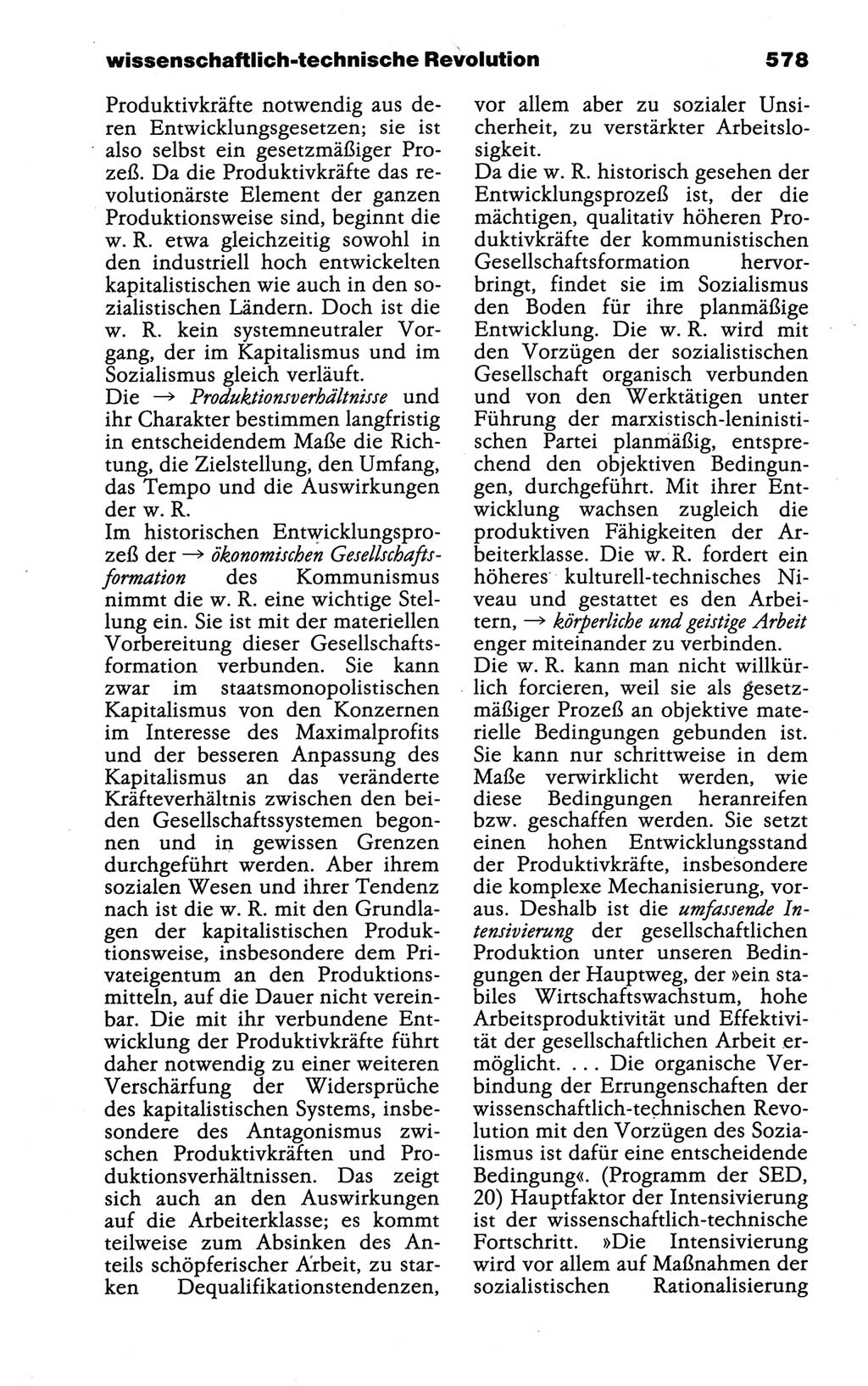 Wörterbuch der marxistisch-leninistischen Philosophie [Deutsche Demokratische Republik (DDR)] 1986, Seite 578 (Wb. ML Phil. DDR 1986, S. 578)