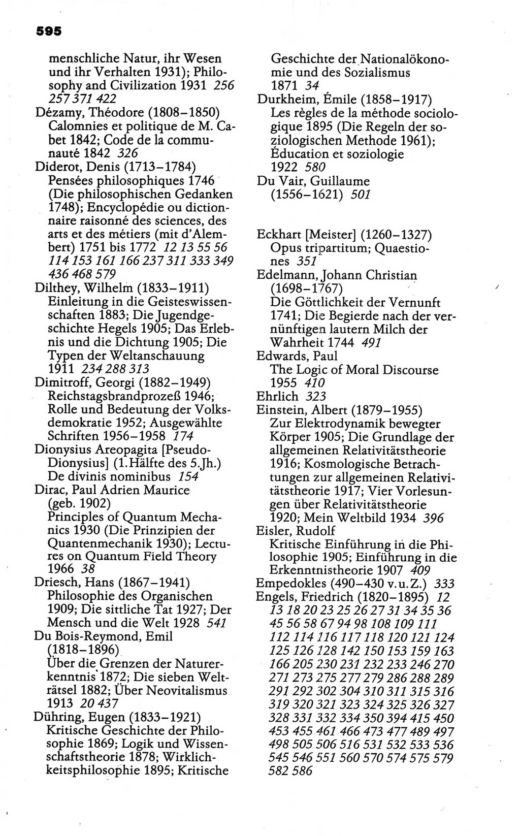 Wörterbuch der marxistisch-leninistischen Philosophie [Deutsche Demokratische Republik (DDR)] 1986, Seite 595 (Wb. ML Phil. DDR 1986, S. 595)