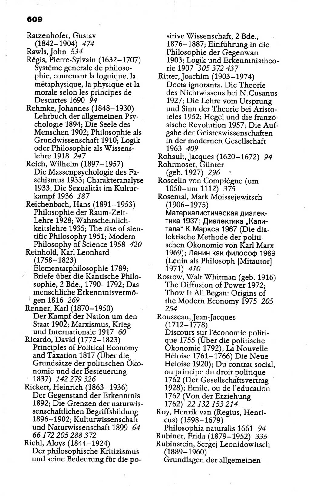Wörterbuch der marxistisch-leninistischen Philosophie [Deutsche Demokratische Republik (DDR)] 1986, Seite 609 (Wb. ML Phil. DDR 1986, S. 609)
