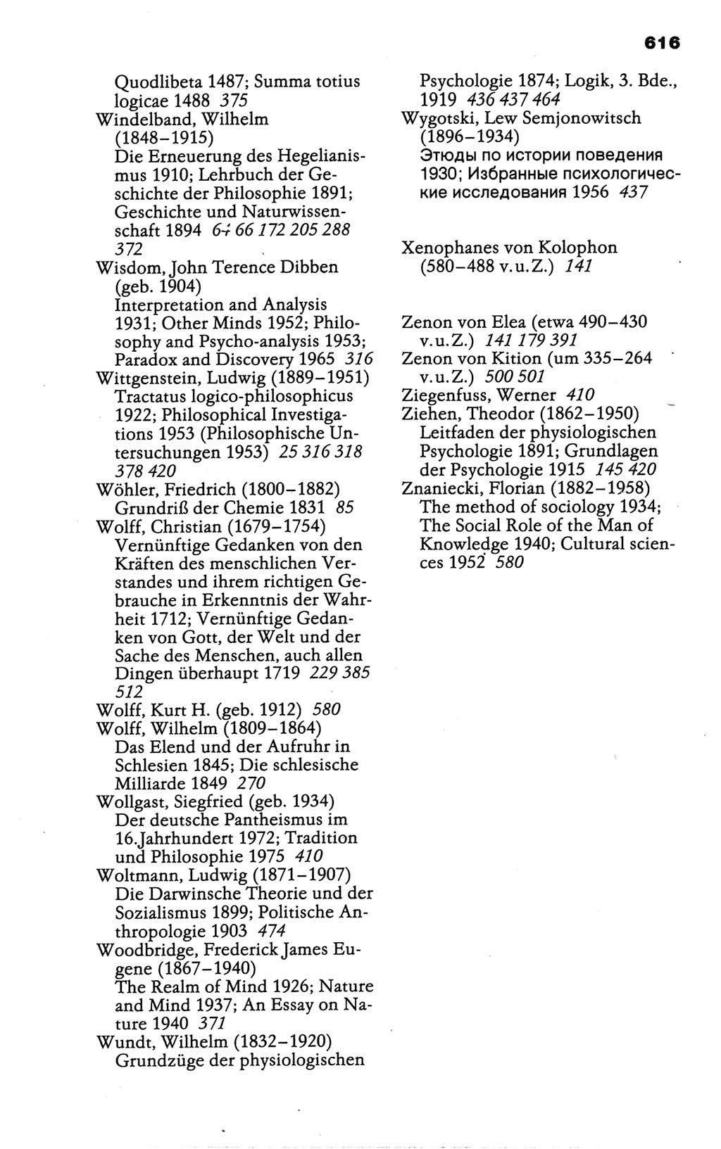 Wörterbuch der marxistisch-leninistischen Philosophie [Deutsche Demokratische Republik (DDR)] 1986, Seite 616 (Wb. ML Phil. DDR 1986, S. 616)