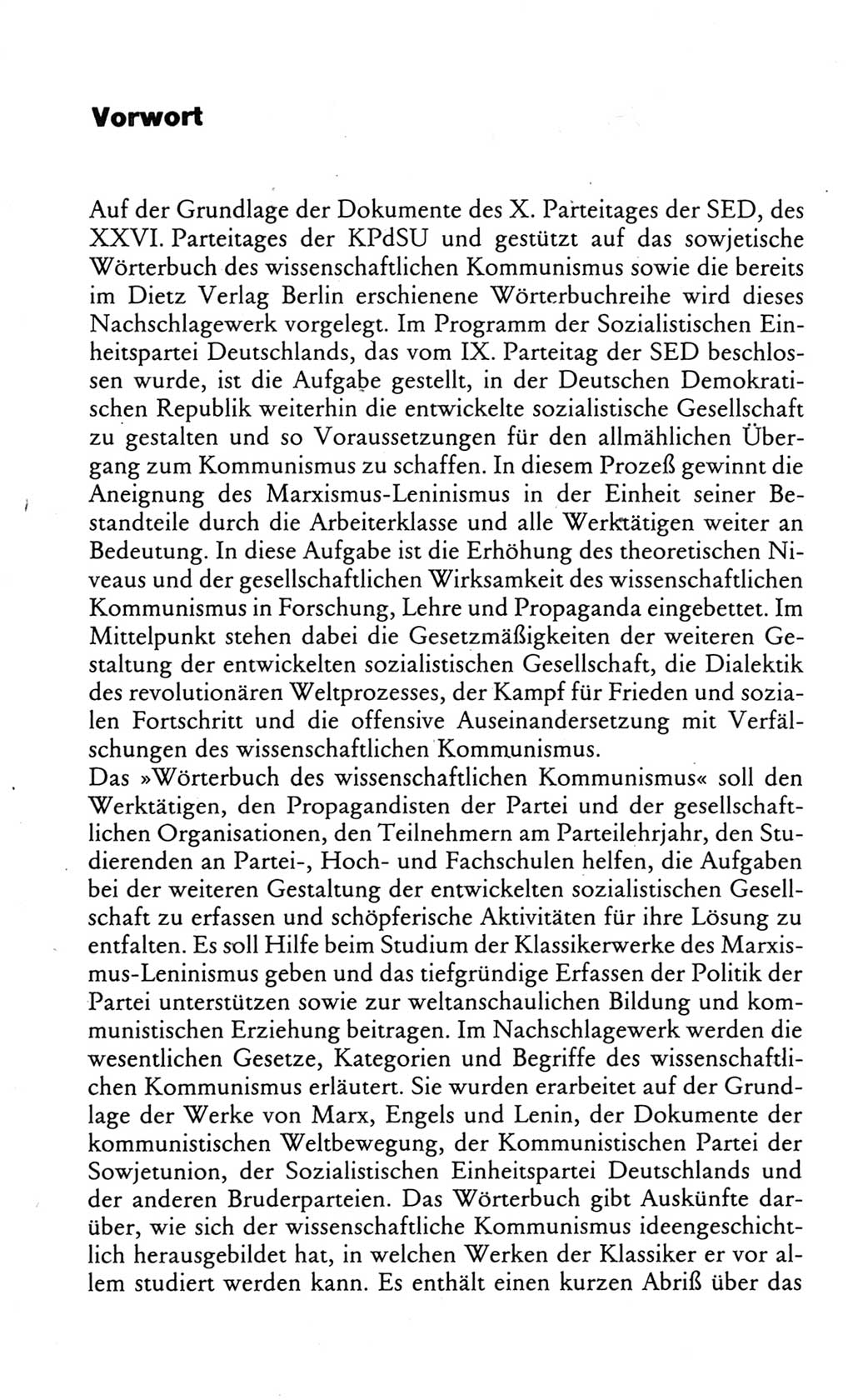 Wörterbuch des wissenschaftlichen Kommunismus [Deutsche Demokratische Republik (DDR)] 1986, Seite 6 (Wb. wiss. Komm. DDR 1986, S. 6)