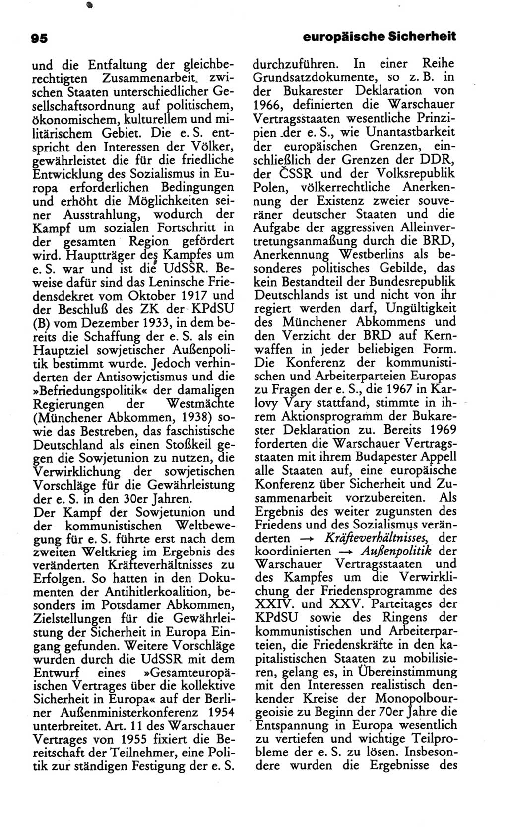 Wörterbuch des wissenschaftlichen Kommunismus [Deutsche Demokratische Republik (DDR)] 1986, Seite 95 (Wb. wiss. Komm. DDR 1986, S. 95)