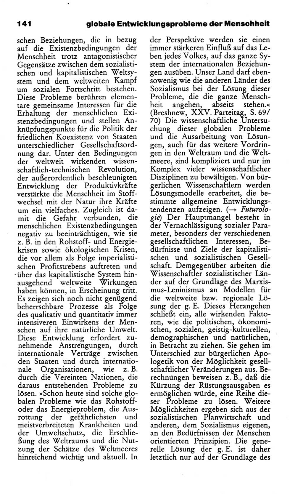 Wörterbuch des wissenschaftlichen Kommunismus [Deutsche Demokratische Republik (DDR)] 1986, Seite 141 (Wb. wiss. Komm. DDR 1986, S. 141)