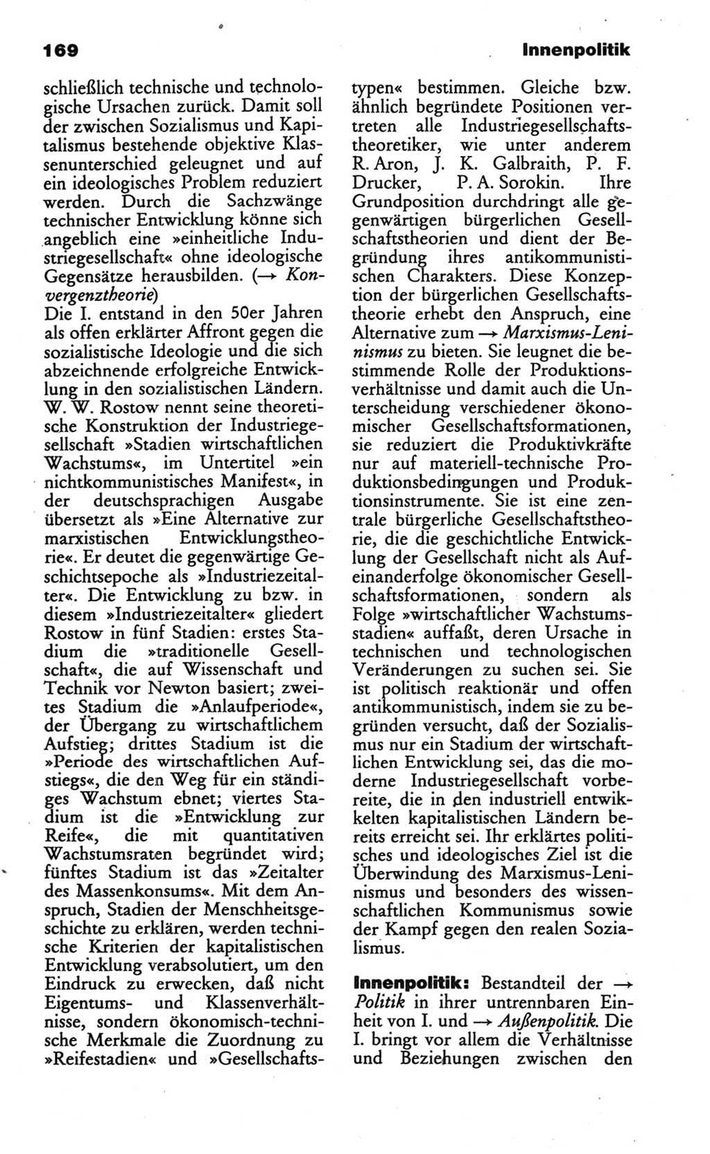 Wörterbuch des wissenschaftlichen Kommunismus [Deutsche Demokratische Republik (DDR)] 1986, Seite 169 (Wb. wiss. Komm. DDR 1986, S. 169)