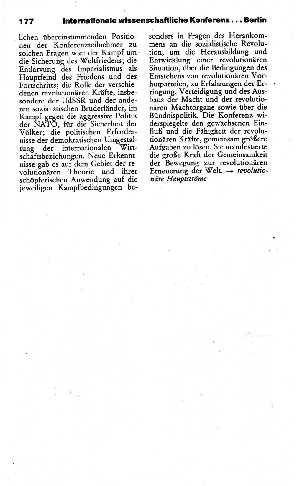 Wörterbuch des wissenschaftlichen Kommunismus [Deutsche Demokratische Republik (DDR)] 1986, Seite 177 (Wb. wiss. Komm. DDR 1986, S. 177)
