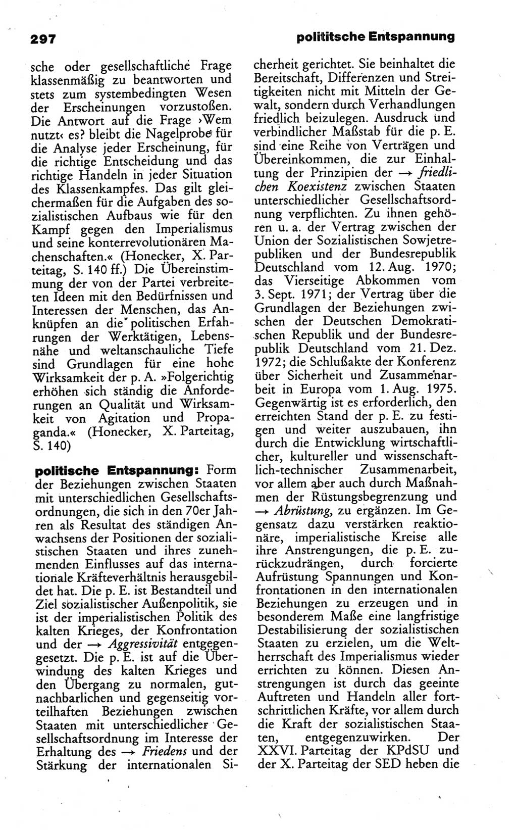 Wörterbuch des wissenschaftlichen Kommunismus [Deutsche Demokratische Republik (DDR)] 1986, Seite 297 (Wb. wiss. Komm. DDR 1986, S. 297)