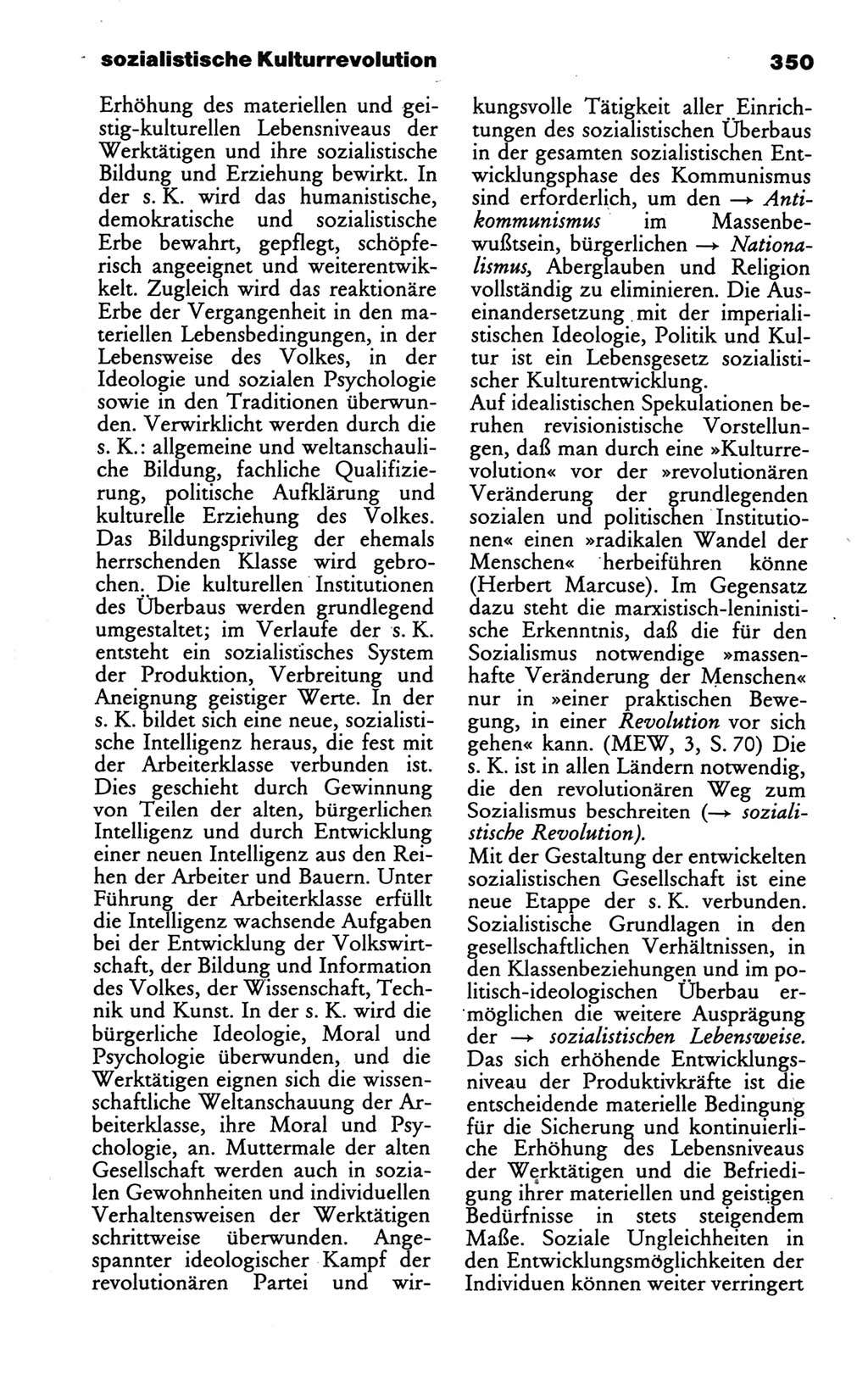 Wörterbuch des wissenschaftlichen Kommunismus [Deutsche Demokratische Republik (DDR)] 1986, Seite 350 (Wb. wiss. Komm. DDR 1986, S. 350)