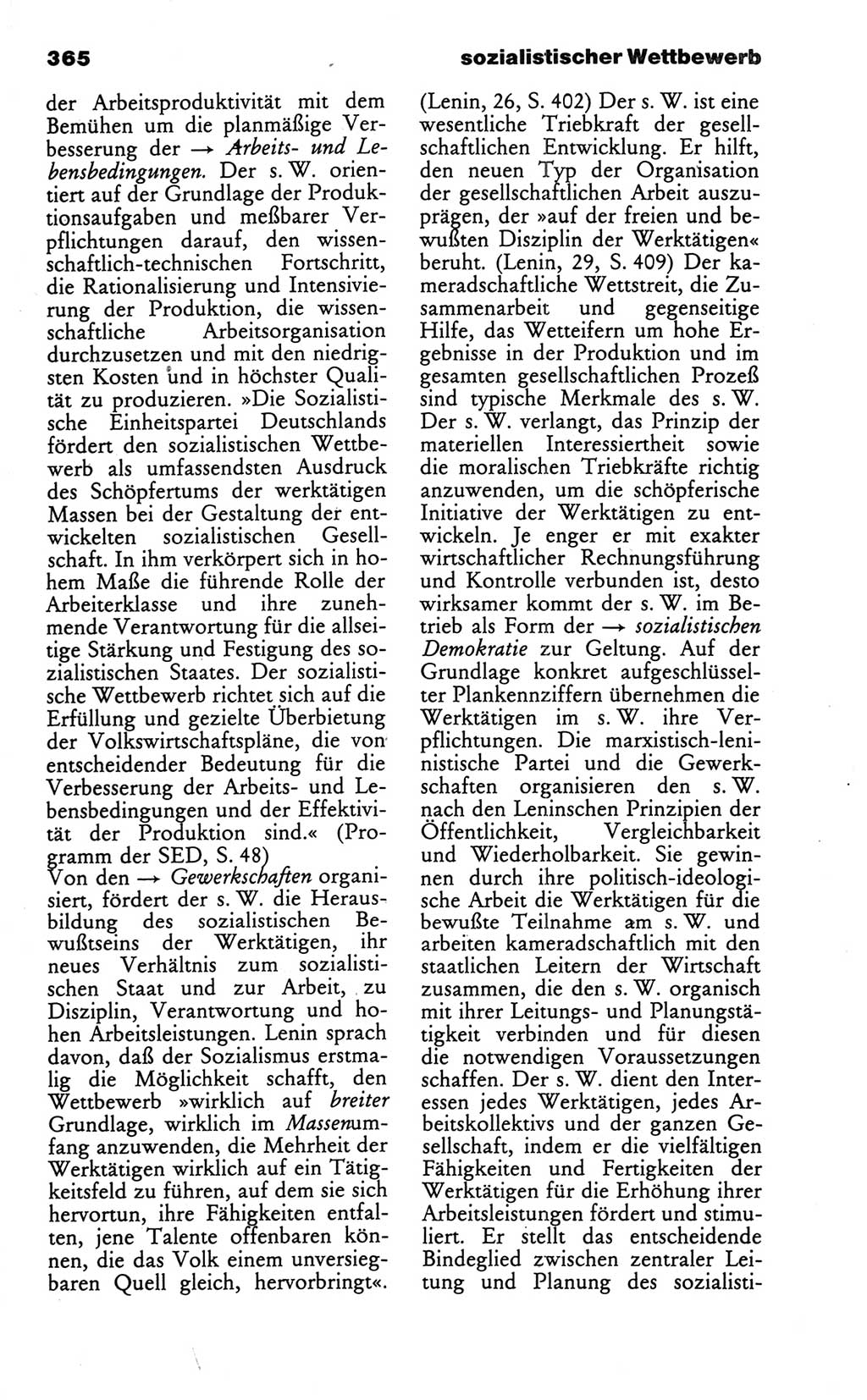 Wörterbuch des wissenschaftlichen Kommunismus [Deutsche Demokratische Republik (DDR)] 1986, Seite 365 (Wb. wiss. Komm. DDR 1986, S. 365)