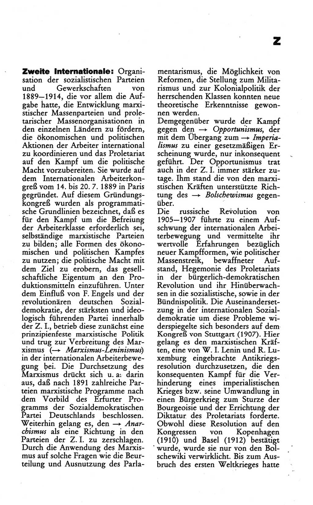 Wörterbuch des wissenschaftlichen Kommunismus [Deutsche Demokratische Republik (DDR)] 1986, Seite 419 (Wb. wiss. Komm. DDR 1986, S. 419)