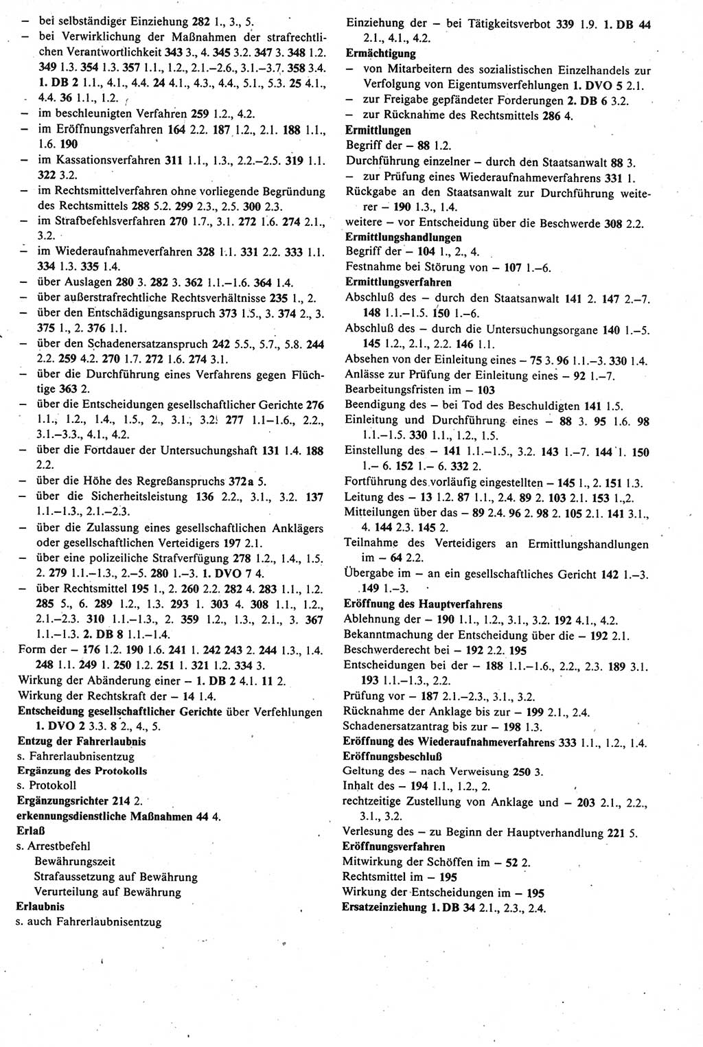 Strafprozeßrecht der DDR [Deutsche Demokratische Republik], Kommentar zur Strafprozeßordnung (StPO) 1987, Seite 523 (Strafprozeßr. DDR Komm. StPO 1987, S. 523)