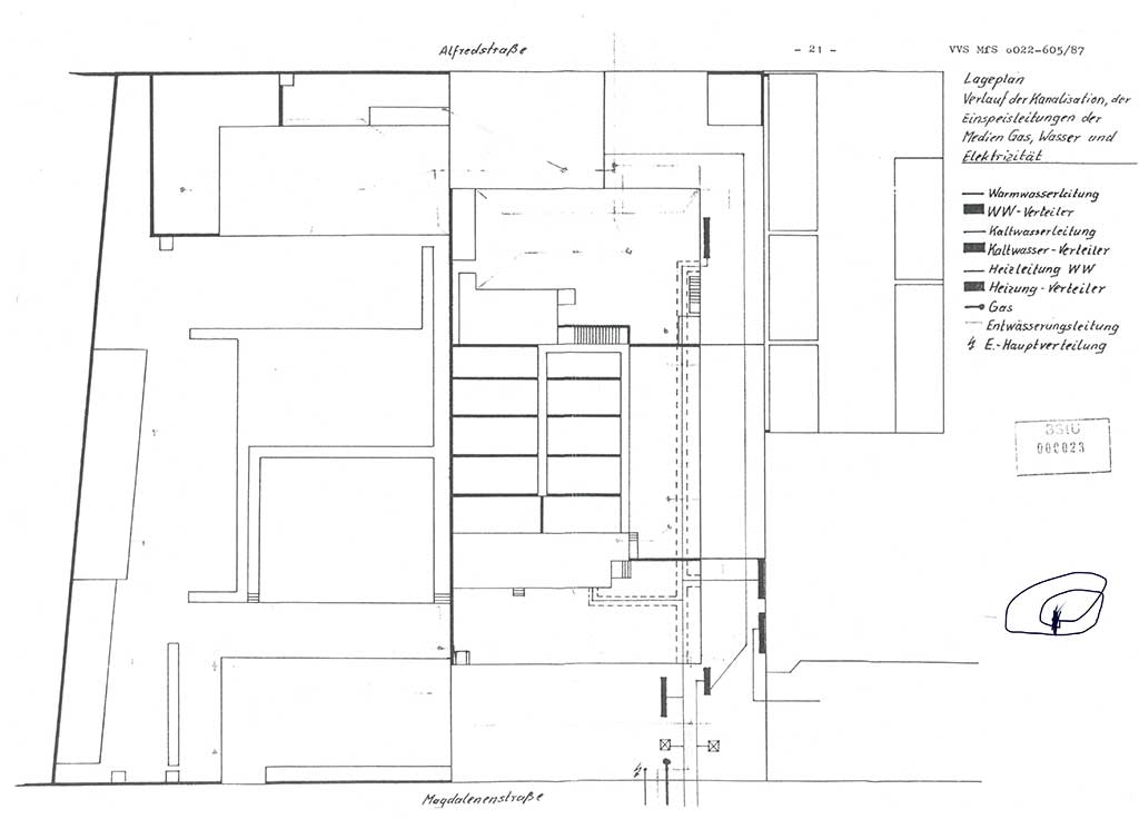 Sicherungskonzeption Untersuchungshaftanstalt (UHA) Ⅱ der Abteilung XIV im MfS [Ministerium für Staatssicherheit, Deutsche Demokratische Republik (DDR)] Berlin, Magdalenenstraße 14, Berlin 1130, Ministerium für Staatssicherheit, Abteilung (Abt.) XIV/3, Vertrauliche Verschlußsache (VVS) o022-605/87, Berlin 1987, Seite 21 (SiKo UHA Ⅱ Abt. ⅩⅣ/3 MfS DDR Bln. VVS o022-605/87 1987, S. 21)