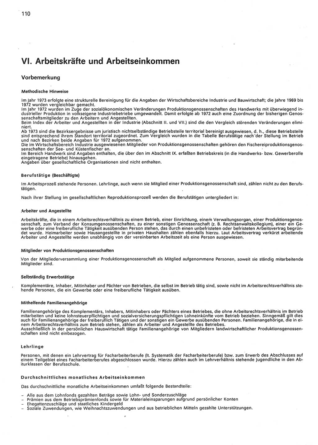 Statistisches Jahrbuch der Deutschen Demokratischen Republik (DDR) 1987, Seite 110 (Stat. Jb. DDR 1987, S. 110)