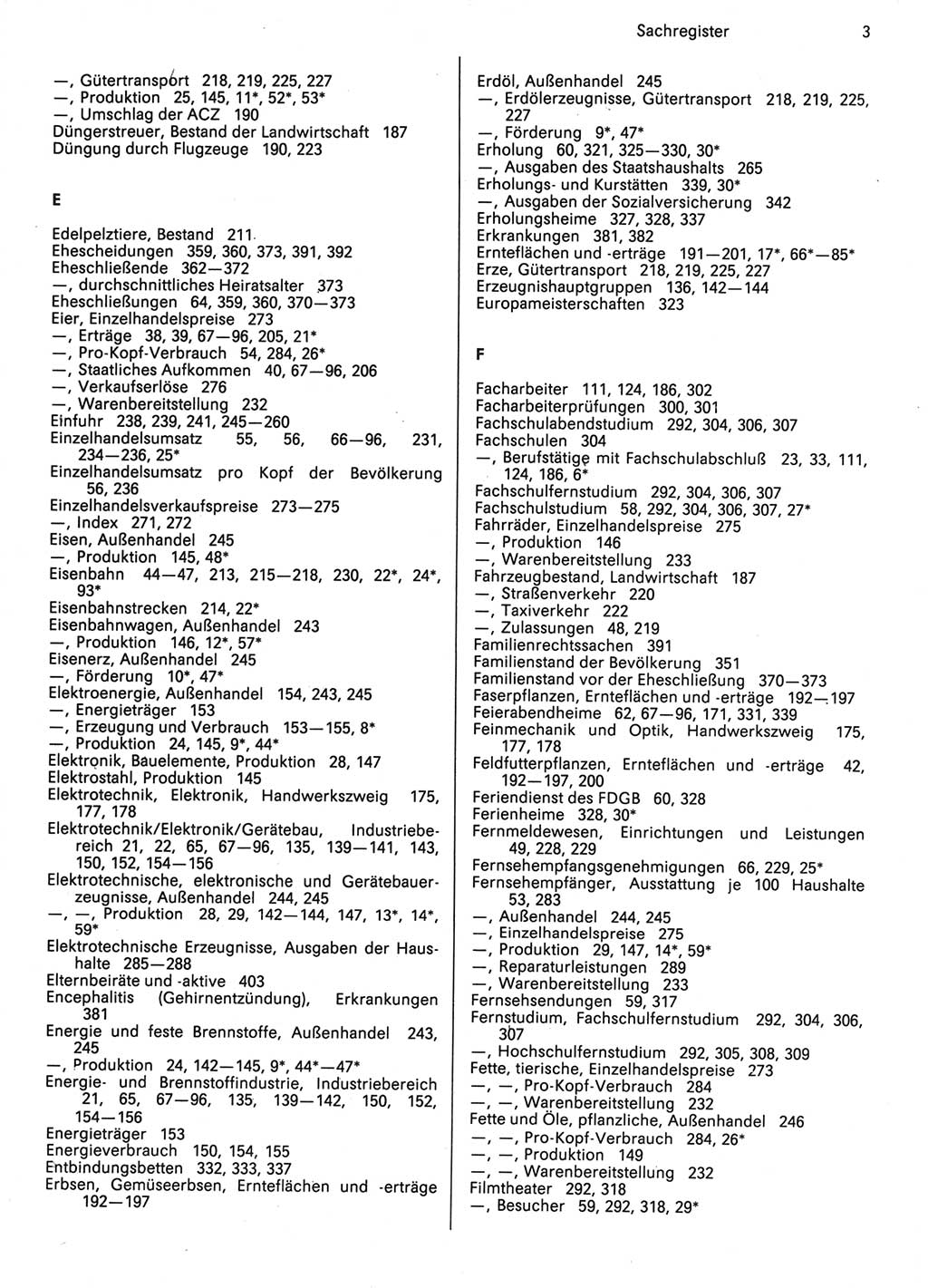 Statistisches Jahrbuch der Deutschen Demokratischen Republik (DDR) 1987, Seite 3 (Stat. Jb. DDR 1987, S. 3)