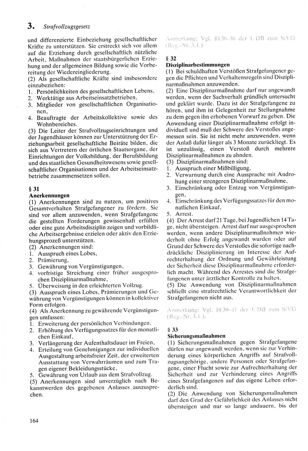 Strafprozeßordnung (StPO) der Deutschen Demokratischen Republik (DDR) sowie angrenzende Gesetze und Bestimmungen 1987, Seite 164 (StPO DDR Ges. Best. 1987, S. 164)