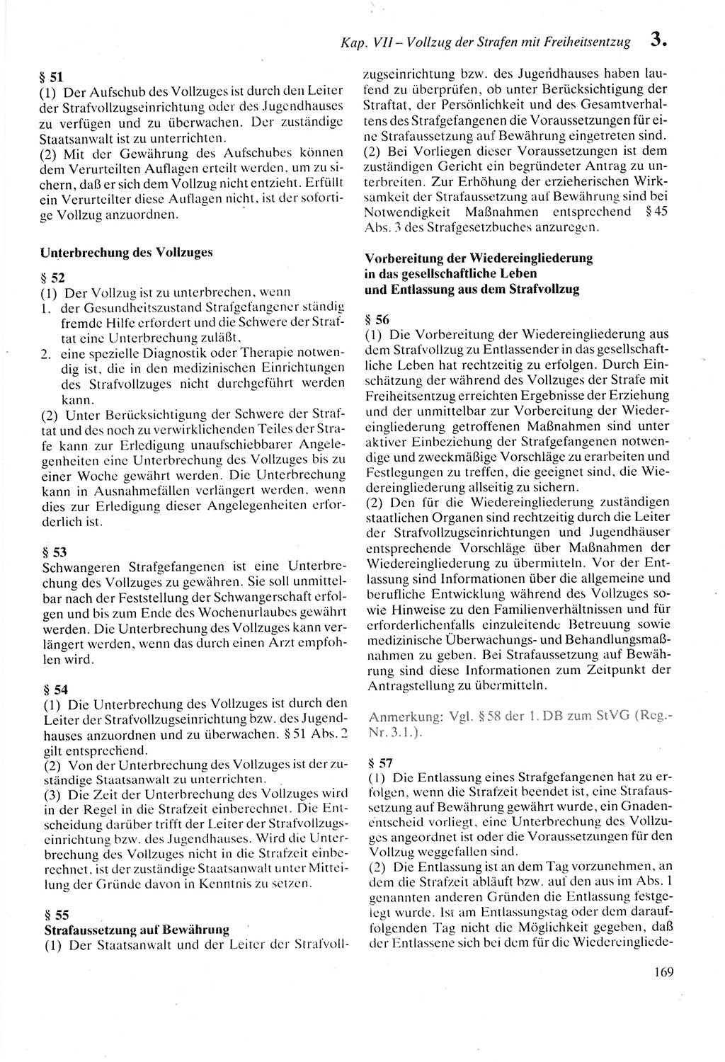 Strafprozeßordnung (StPO) der Deutschen Demokratischen Republik (DDR) sowie angrenzende Gesetze und Bestimmungen 1987, Seite 169 (StPO DDR Ges. Best. 1987, S. 169)
