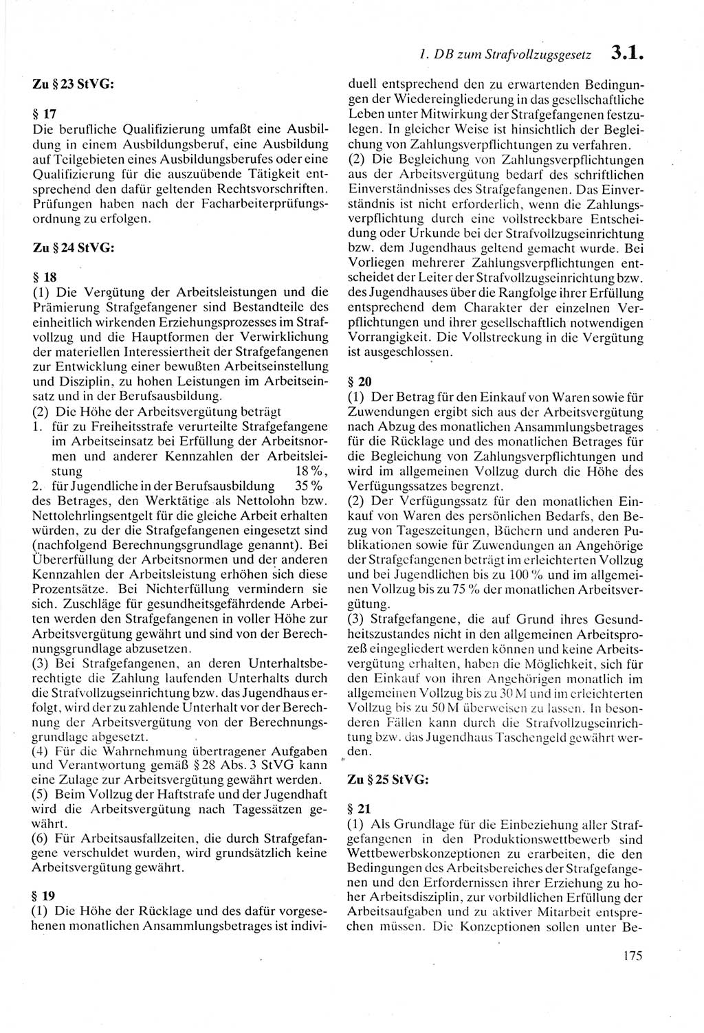 Strafprozeßordnung (StPO) der Deutschen Demokratischen Republik (DDR) sowie angrenzende Gesetze und Bestimmungen 1987, Seite 175 (StPO DDR Ges. Best. 1987, S. 175)