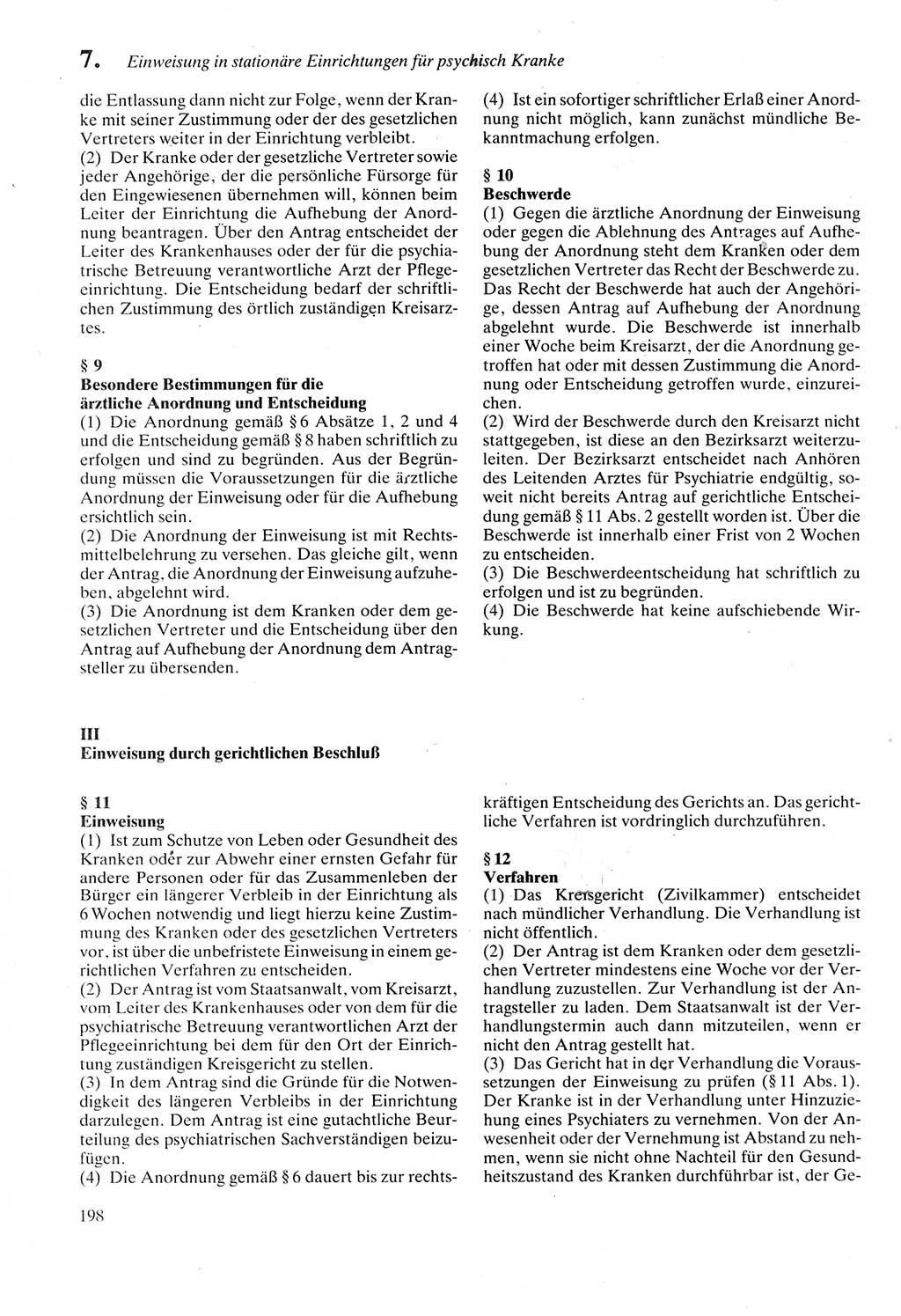 Strafprozeßordnung (StPO) der Deutschen Demokratischen Republik (DDR) sowie angrenzende Gesetze und Bestimmungen 1987, Seite 198 (StPO DDR Ges. Best. 1987, S. 198)