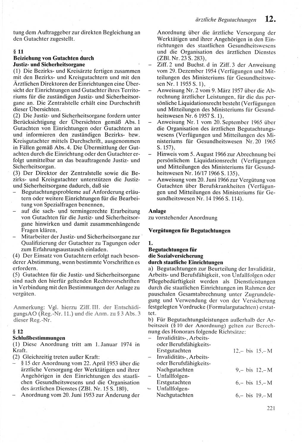 Strafprozeßordnung (StPO) der Deutschen Demokratischen Republik (DDR) sowie angrenzende Gesetze und Bestimmungen 1987, Seite 221 (StPO DDR Ges. Best. 1987, S. 221)