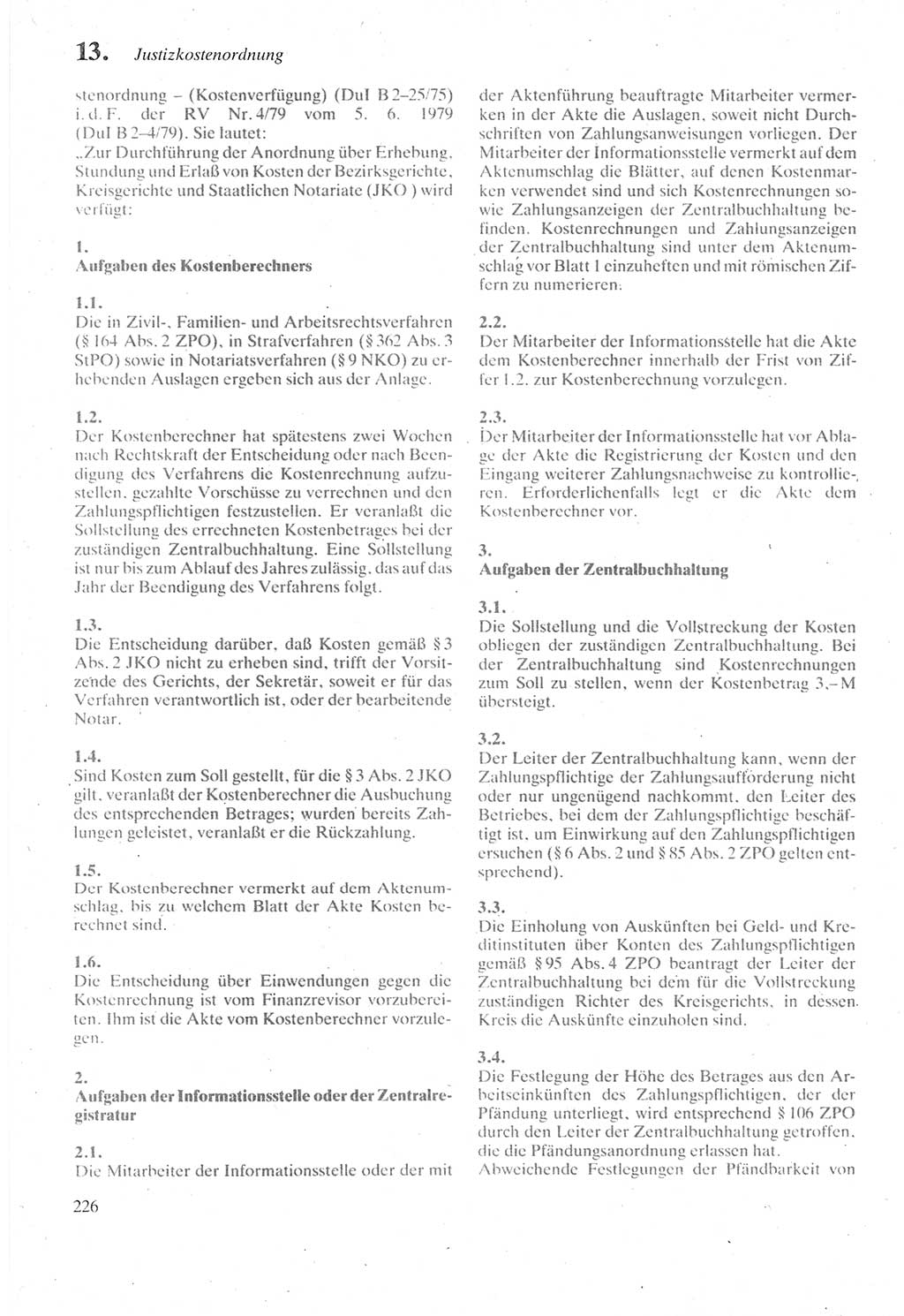 Strafprozeßordnung (StPO) der Deutschen Demokratischen Republik (DDR) sowie angrenzende Gesetze und Bestimmungen 1987, Seite 226 (StPO DDR Ges. Best. 1987, S. 226)