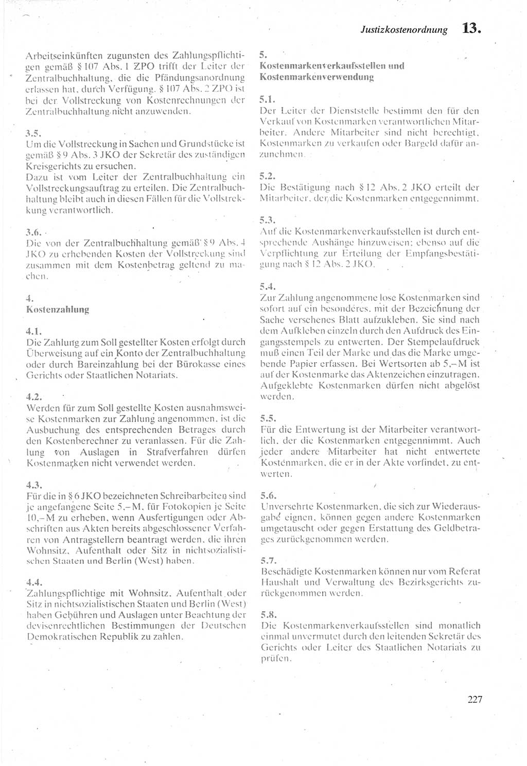 Strafprozeßordnung (StPO) der Deutschen Demokratischen Republik (DDR) sowie angrenzende Gesetze und Bestimmungen 1987, Seite 227 (StPO DDR Ges. Best. 1987, S. 227)