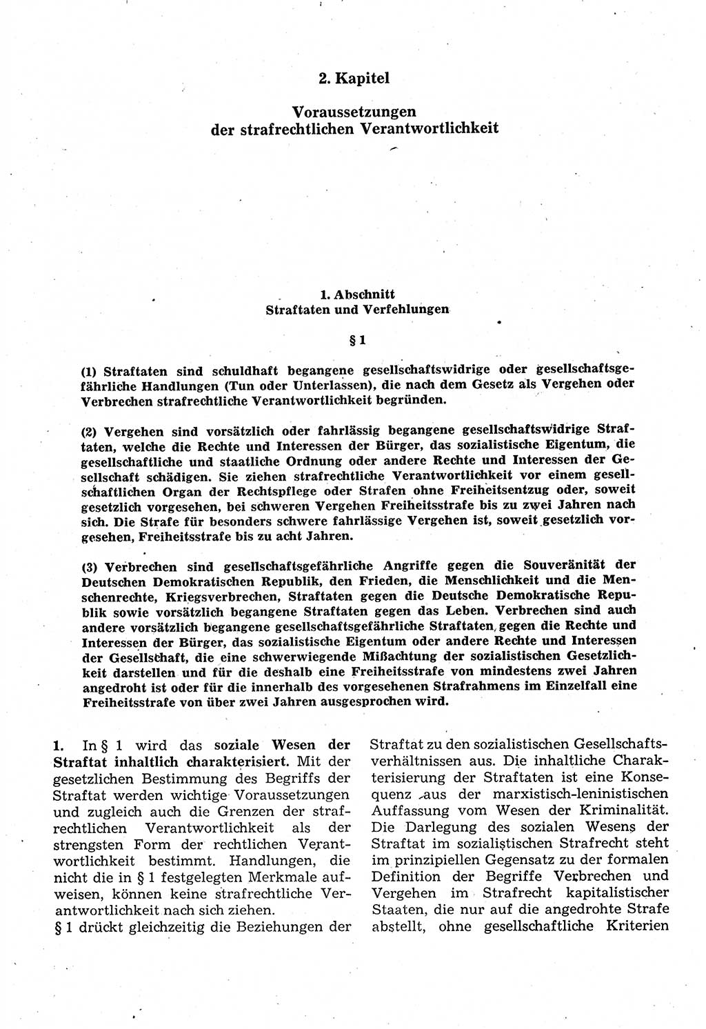 Strafrecht der Deutschen Demokratischen Republik (DDR), Kommentar zum Strafgesetzbuch (StGB) 1987, Seite 37 (Strafr. DDR Komm. StGB 1987, S. 37)