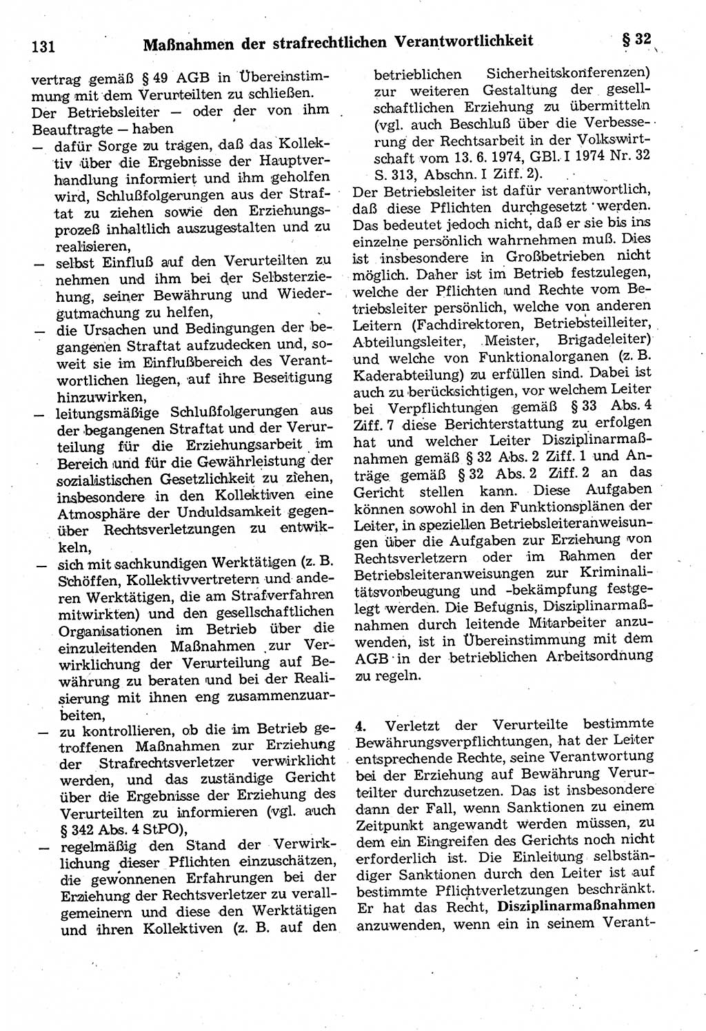 Strafrecht der Deutschen Demokratischen Republik (DDR), Kommentar zum Strafgesetzbuch (StGB) 1987, Seite 131 (Strafr. DDR Komm. StGB 1987, S. 131)