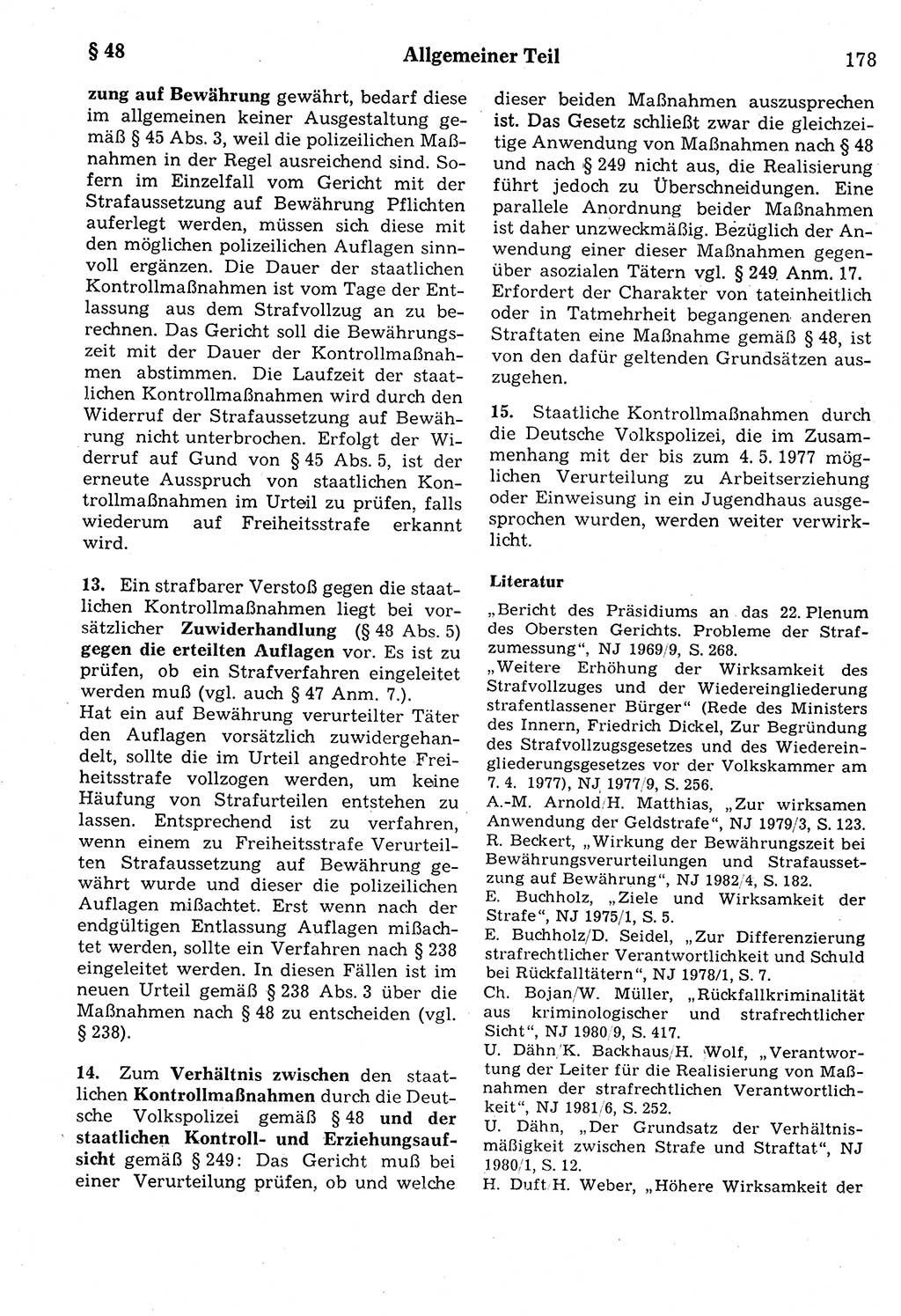 Strafrecht der Deutschen Demokratischen Republik (DDR), Kommentar zum Strafgesetzbuch (StGB) 1987, Seite 178 (Strafr. DDR Komm. StGB 1987, S. 178)