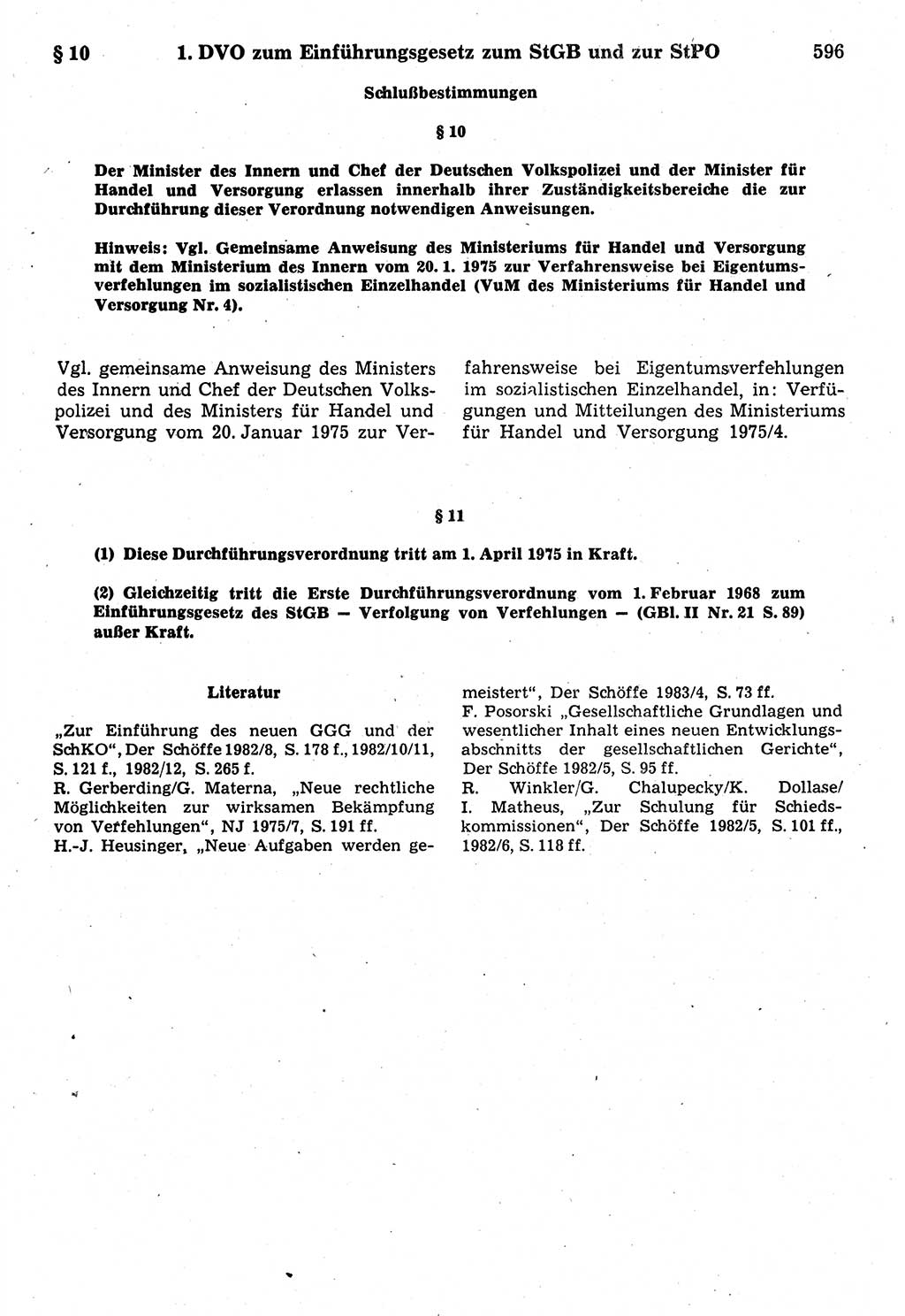 Strafrecht der Deutschen Demokratischen Republik (DDR), Kommentar zum Strafgesetzbuch (StGB) 1987, Seite 596 (Strafr. DDR Komm. StGB 1987, S. 596)