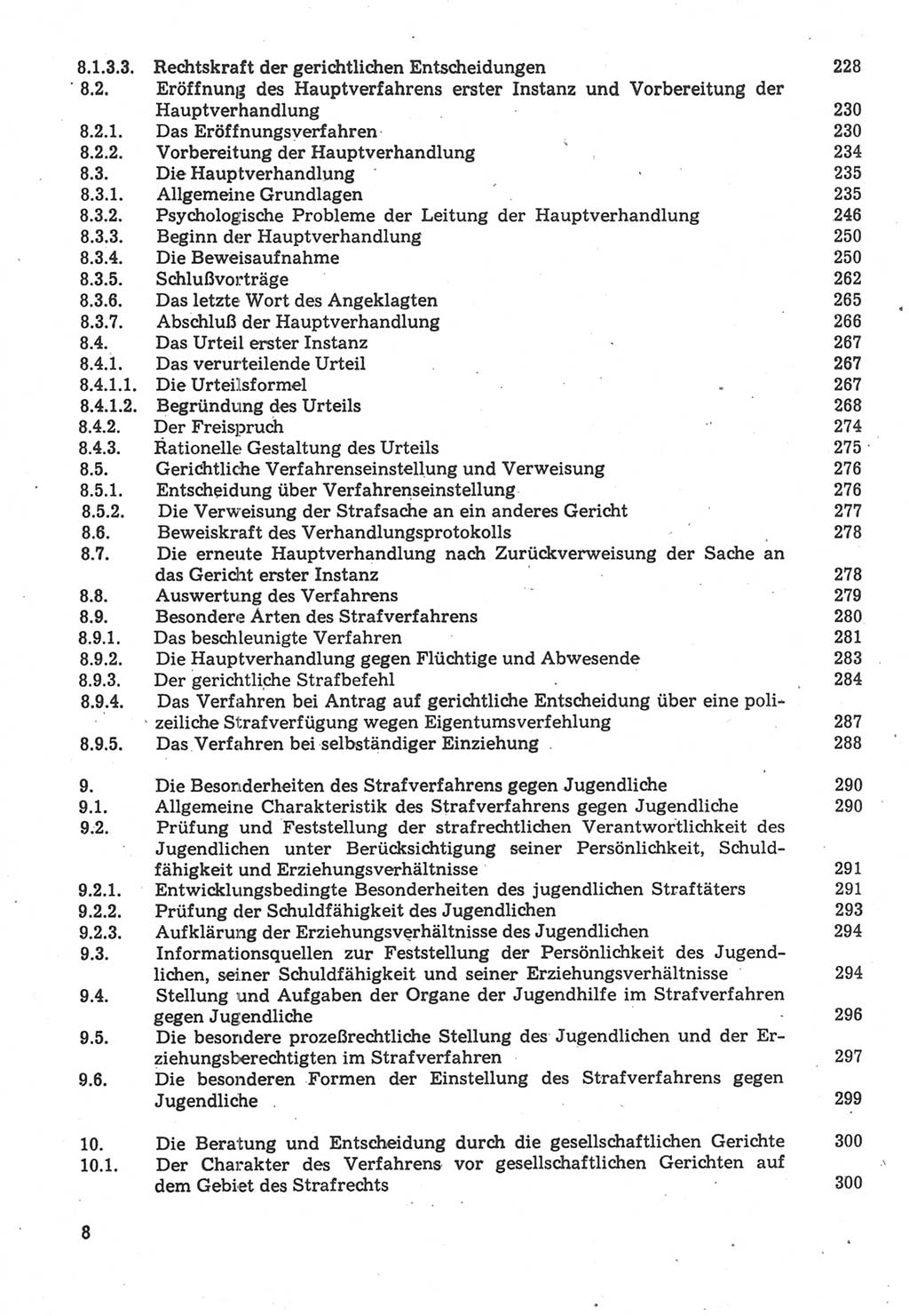 Strafverfahrensrecht [Deutsche Demokratische Republik (DDR)], Lehrbuch 1987, Seite 8 (Strafverf.-R. DDR Lb. 1987, S. 8)