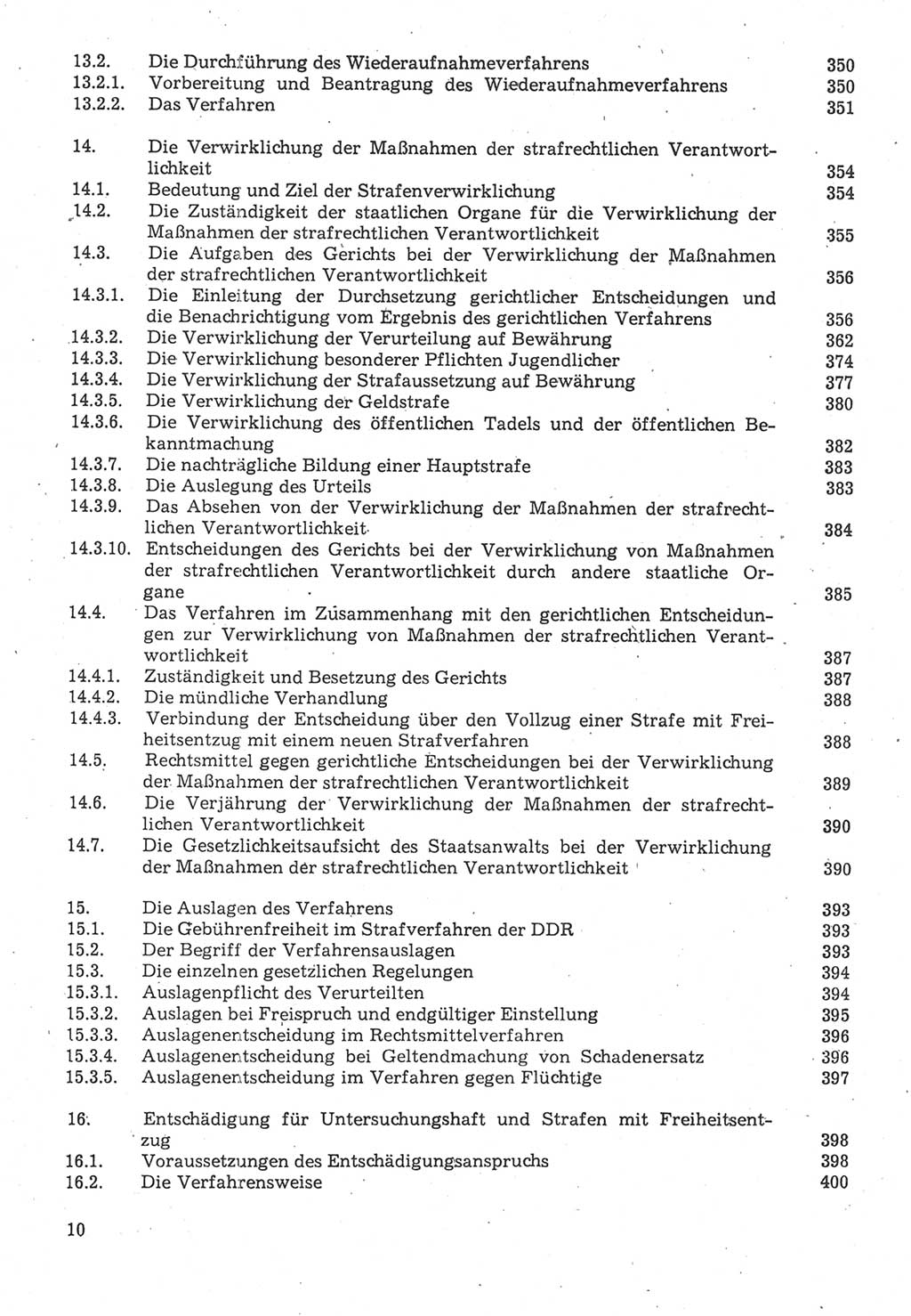 Strafverfahrensrecht [Deutsche Demokratische Republik (DDR)], Lehrbuch 1987, Seite 10 (Strafverf.-R. DDR Lb. 1987, S. 10)