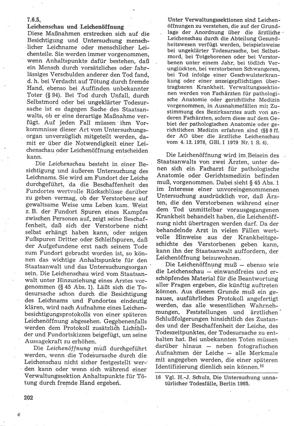 Strafverfahrensrecht [Deutsche Demokratische Republik (DDR)], Lehrbuch 1987, Seite 202 (Strafverf.-R. DDR Lb. 1987, S. 202)