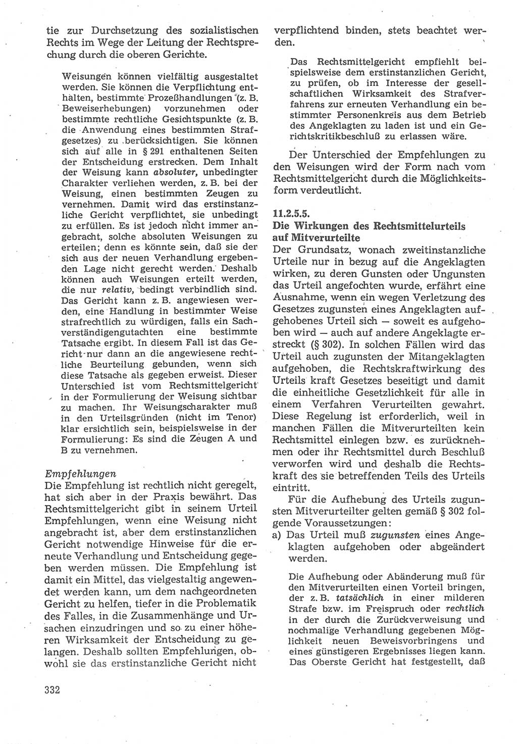 Strafverfahrensrecht [Deutsche Demokratische Republik (DDR)], Lehrbuch 1987, Seite 332 (Strafverf.-R. DDR Lb. 1987, S. 332)