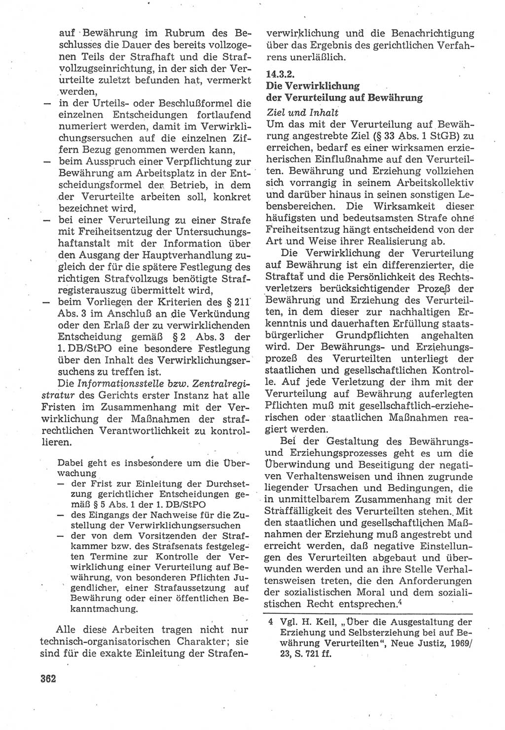 Strafverfahrensrecht [Deutsche Demokratische Republik (DDR)], Lehrbuch 1987, Seite 362 (Strafverf.-R. DDR Lb. 1987, S. 362)