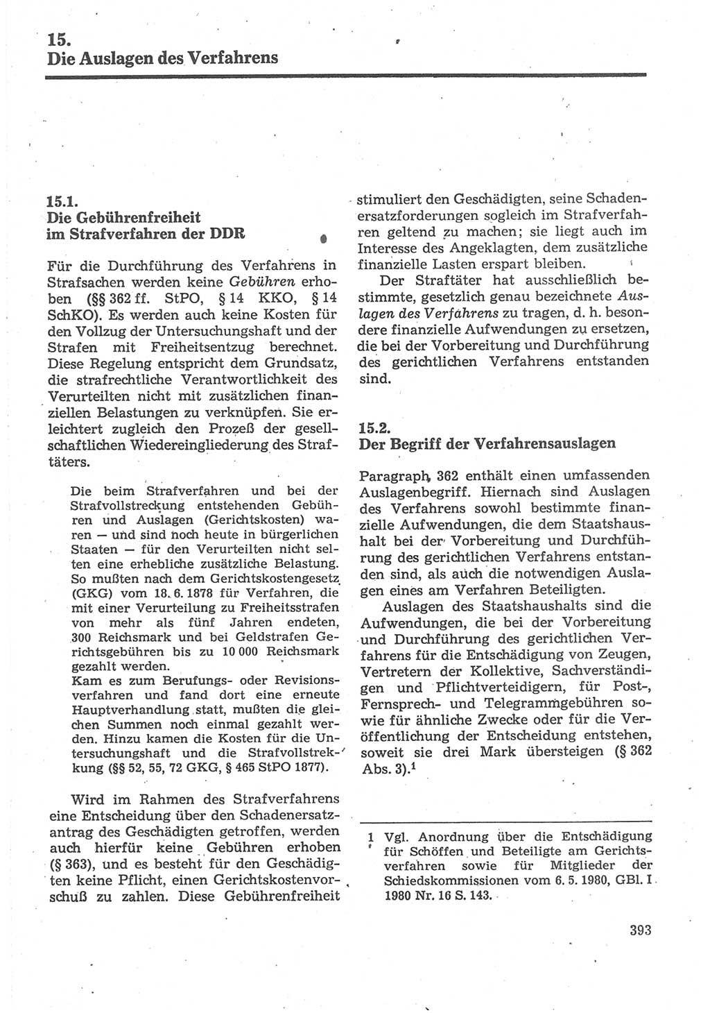 Strafverfahrensrecht [Deutsche Demokratische Republik (DDR)], Lehrbuch 1987, Seite 393 (Strafverf.-R. DDR Lb. 1987, S. 393)