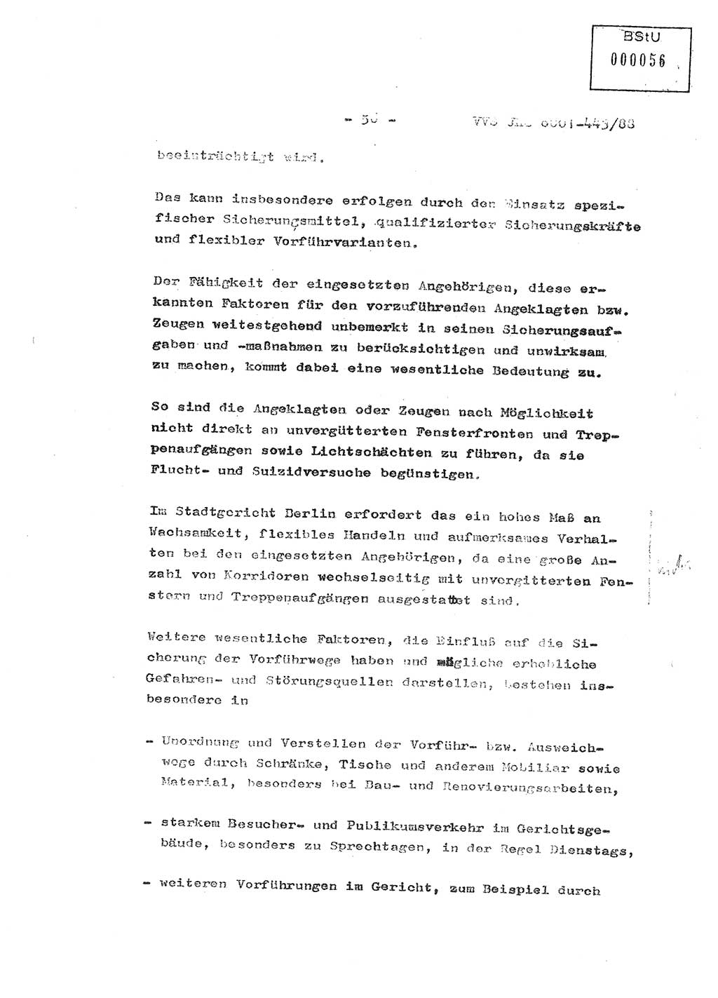 Diplomarbeit Hauptmann Michael Rast (Abt. ⅩⅣ), Major Bernd Rahaus (Abt. ⅩⅣ), Ministerium für Staatssicherheit (MfS) [Deutsche Demokratische Republik (DDR)], Juristische Hochschule (JHS), Vertrauliche Verschlußsache (VVS) o001-443/88, Potsdam 1988, Seite 56 (Dipl.-Arb. MfS DDR JHS VVS o001-443/88 1988, S. 56)