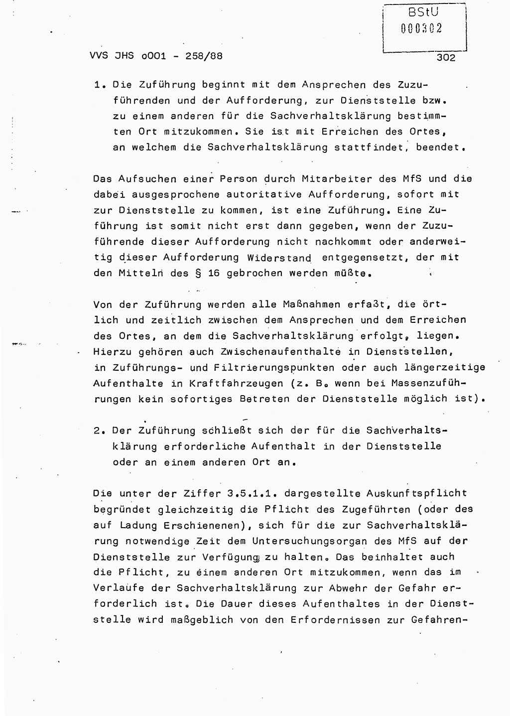 Dissertation, Oberleutnant Uwe Kärsten (JHS), Hauptmann Dr. Joachim Henkel (JHS), Oberstleutnant Werner Mählitz (Leiter der Abt. Ⅸ BV Rostock), Oberstleutnant Jürgen Tröge (HA Ⅸ/AKG), Oberstleutnant Winfried Ziegler (HA Ⅸ/9), Major Wolf-Rüdiger Wurzler (JHS), Ministerium für Staatssicherheit (MfS) [Deutsche Demokratische Republik (DDR)], Juristische Hochschule (JHS), Vertrauliche Verschlußsache (VVS) o001-258/88, Potsdam 1988, Seite 302 (Diss. MfS DDR JHS VVS o001-258/88 1988, S. 302)