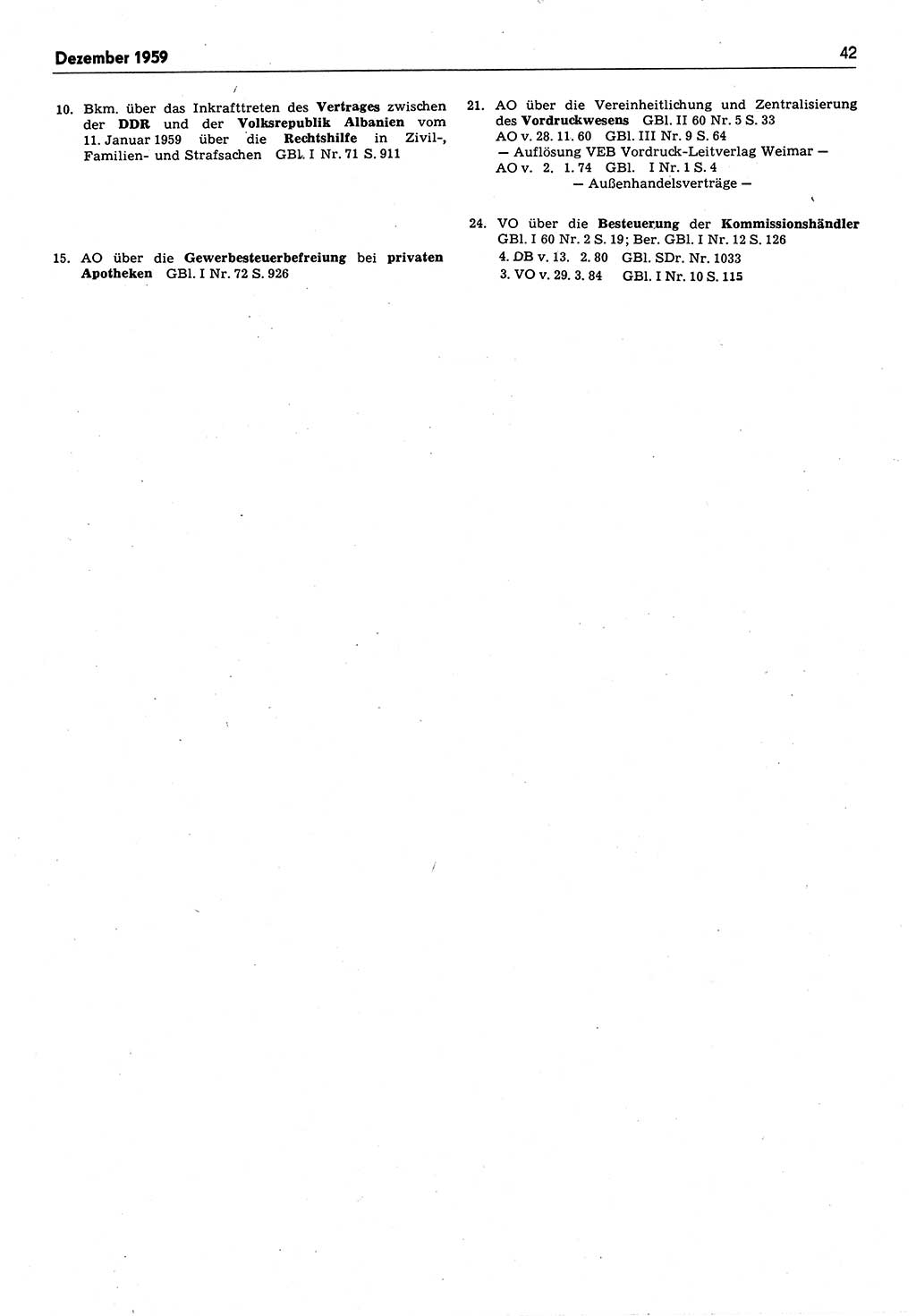 Das geltende Recht der Deutschen Demokratischen Republik (DDR) 1949-1988, Seite 42 (Gelt. R. DDR 1949-1988, S. 42)