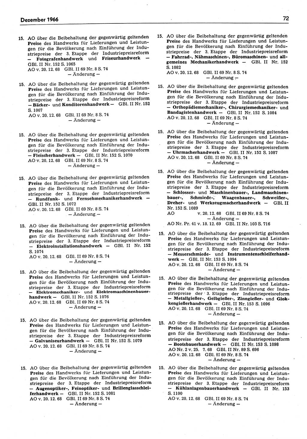 Das geltende Recht der Deutschen Demokratischen Republik (DDR) 1949-1988, Seite 72 (Gelt. R. DDR 1949-1988, S. 72)