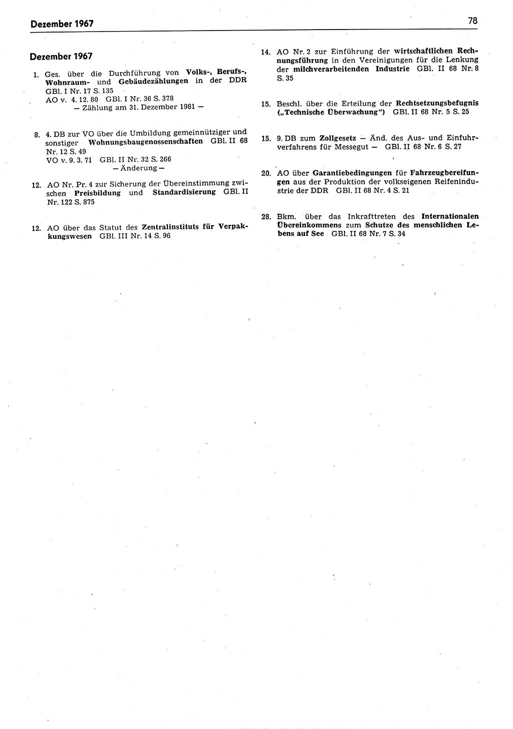 Das geltende Recht der Deutschen Demokratischen Republik (DDR) 1949-1988, Seite 78 (Gelt. R. DDR 1949-1988, S. 78)