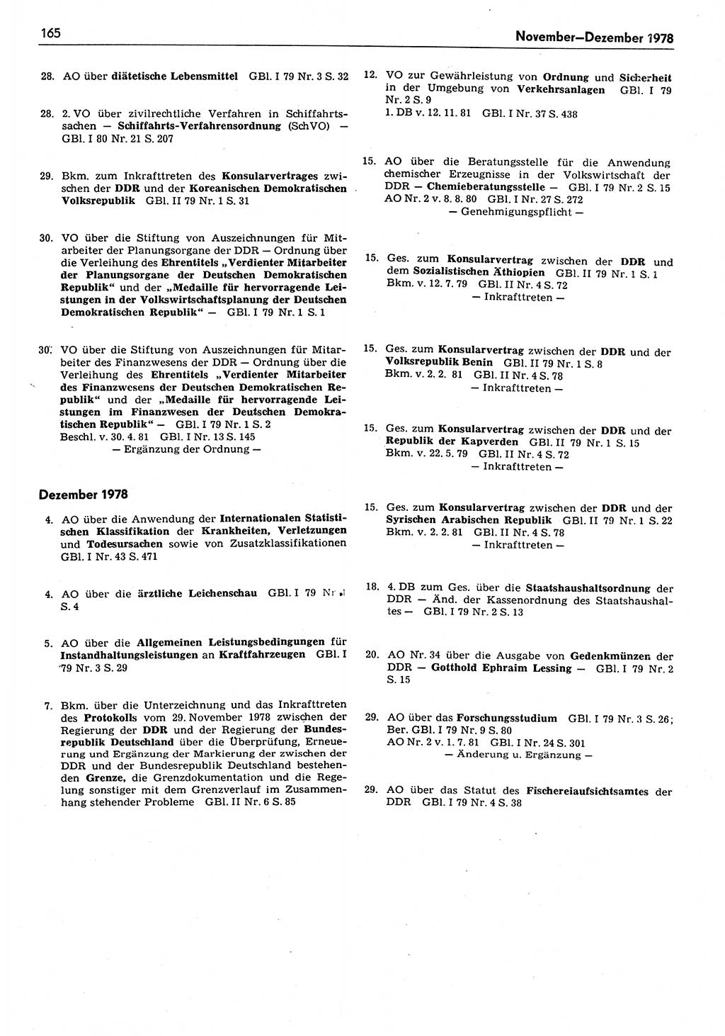 Das geltende Recht der Deutschen Demokratischen Republik (DDR) 1949-1988, Seite 165 (Gelt. R. DDR 1949-1988, S. 165)