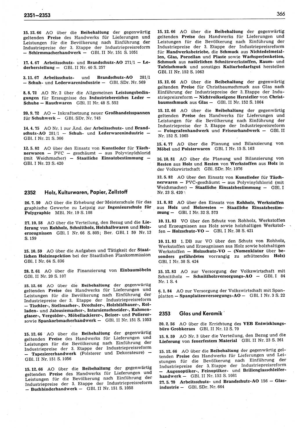 Das geltende Recht der Deutschen Demokratischen Republik (DDR) 1949-1988, Seite 366 (Gelt. R. DDR 1949-1988, S. 366)