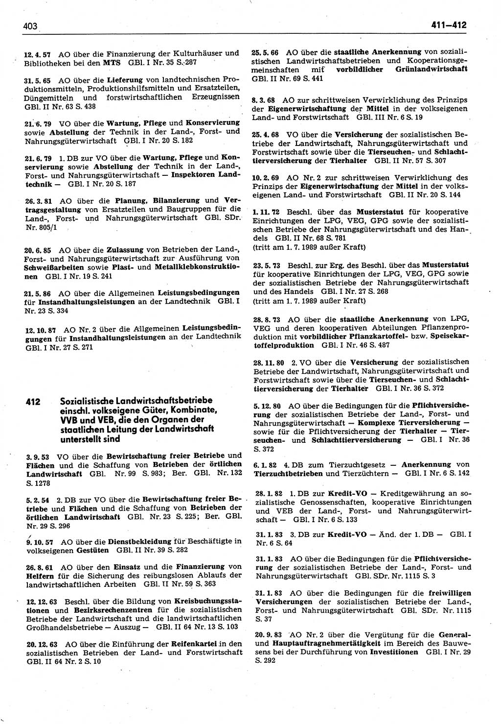 Das geltende Recht der Deutschen Demokratischen Republik (DDR) 1949-1988, Seite 403 (Gelt. R. DDR 1949-1988, S. 403)