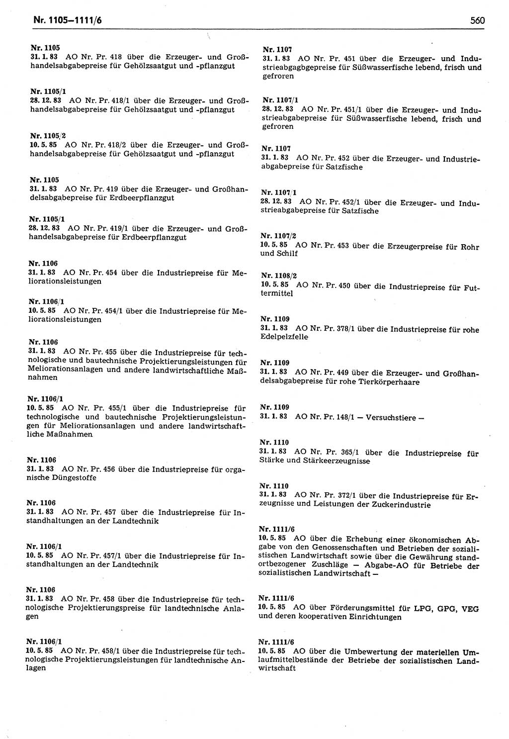 Das geltende Recht der Deutschen Demokratischen Republik (DDR) 1949-1988, Seite 560 (Gelt. R. DDR 1949-1988, S. 560)