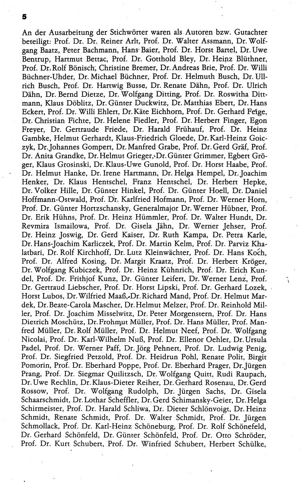 Kleines politisches Wörterbuch [Deutsche Demokratische Republik (DDR)] 1988, Seite 5 (Kl. pol. Wb. DDR 1988, S. 5)